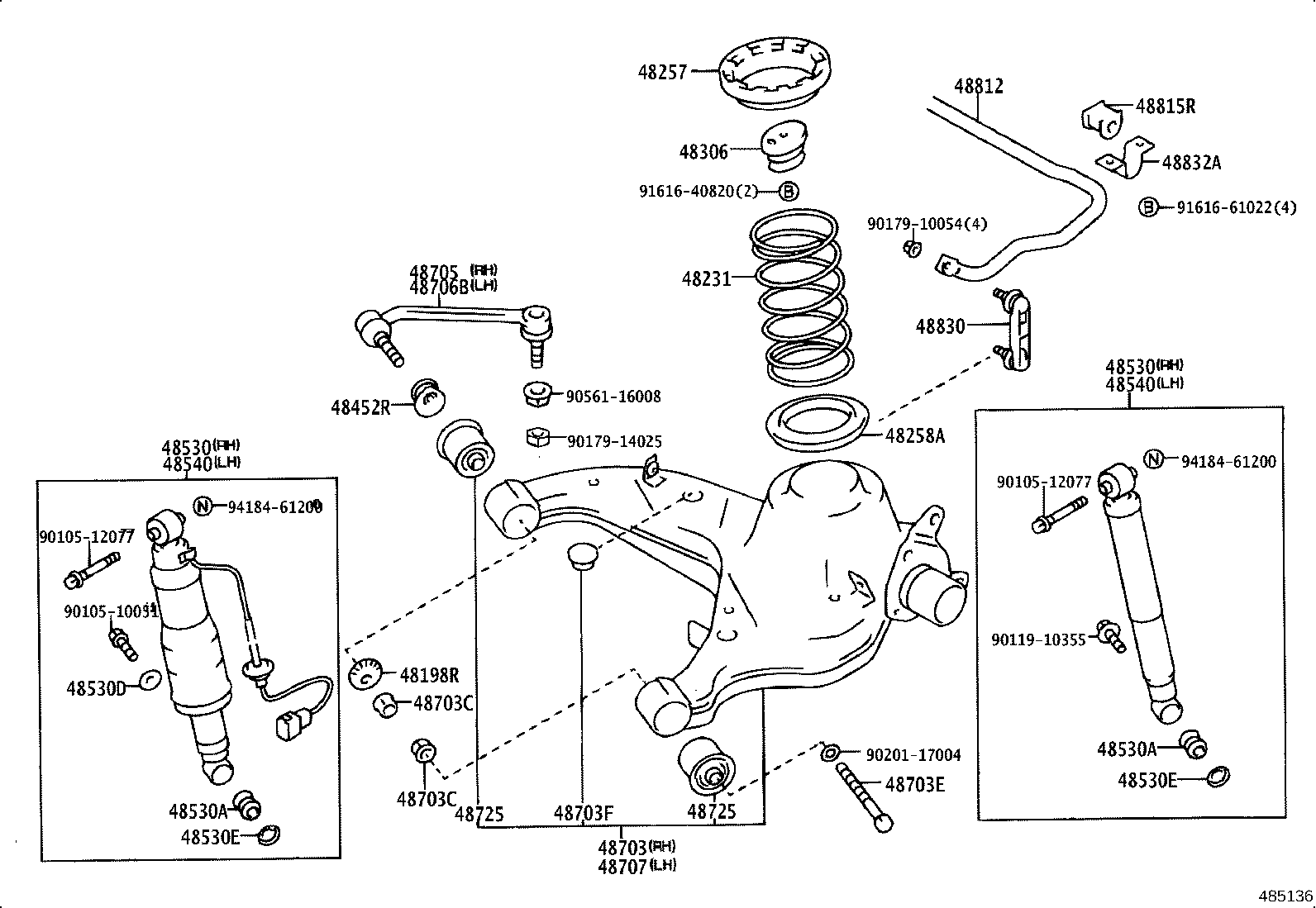 48231-30570 SPRING, COIL, REAR product image