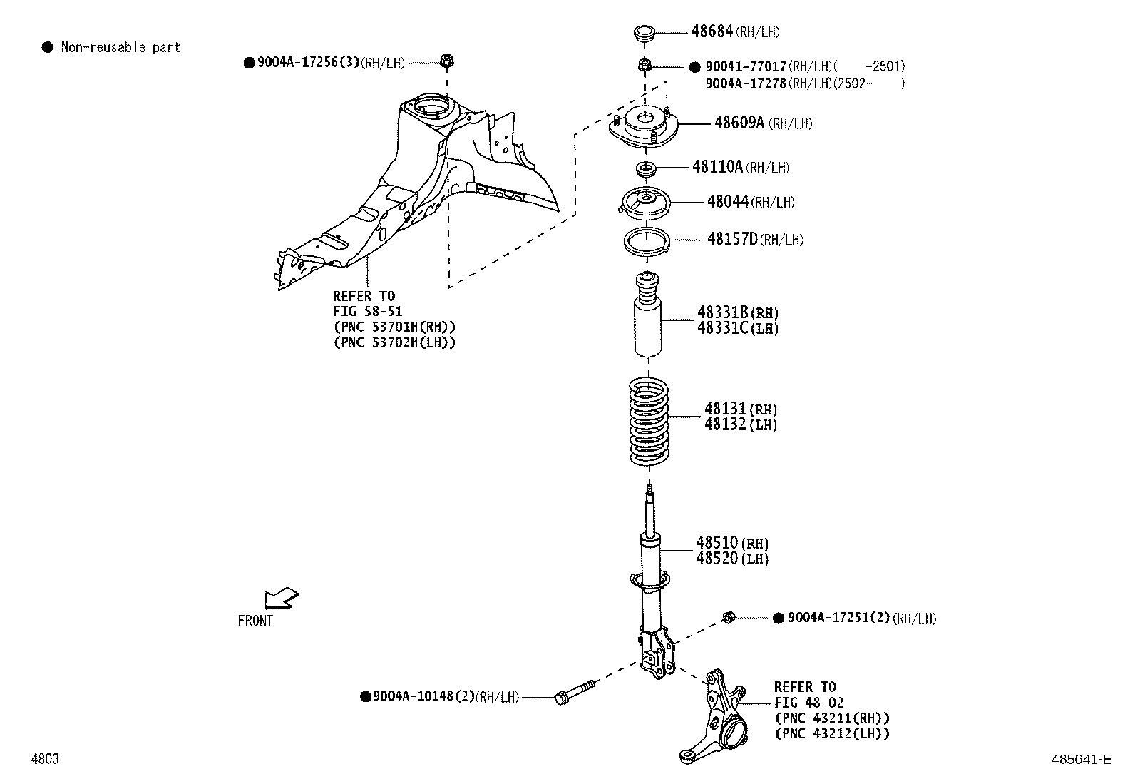 48044-BZ070 SEAT SUB-ASSY, FRONT SPRING, NO.1 product image