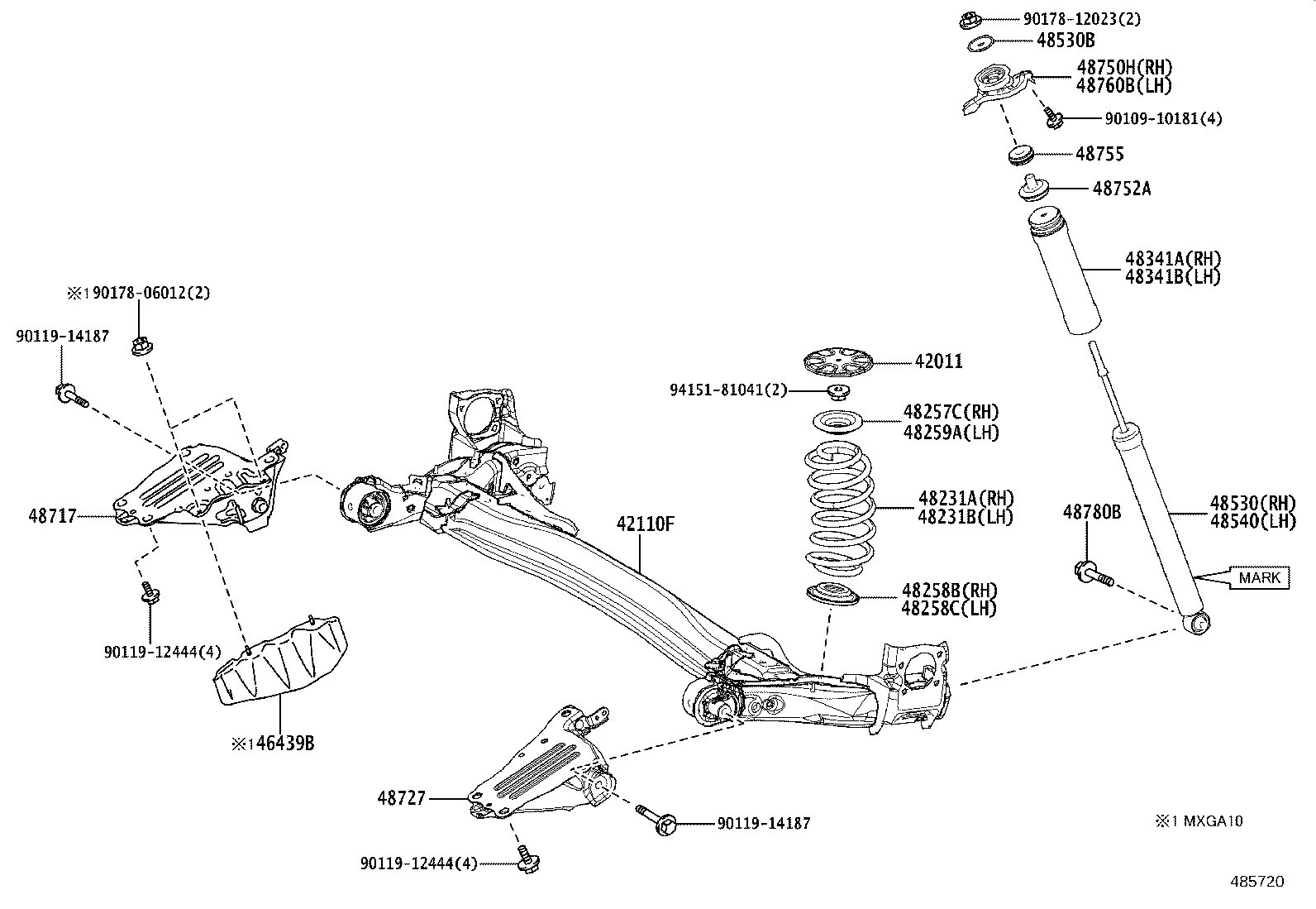 46439-16040 Toyota Reference Part product image