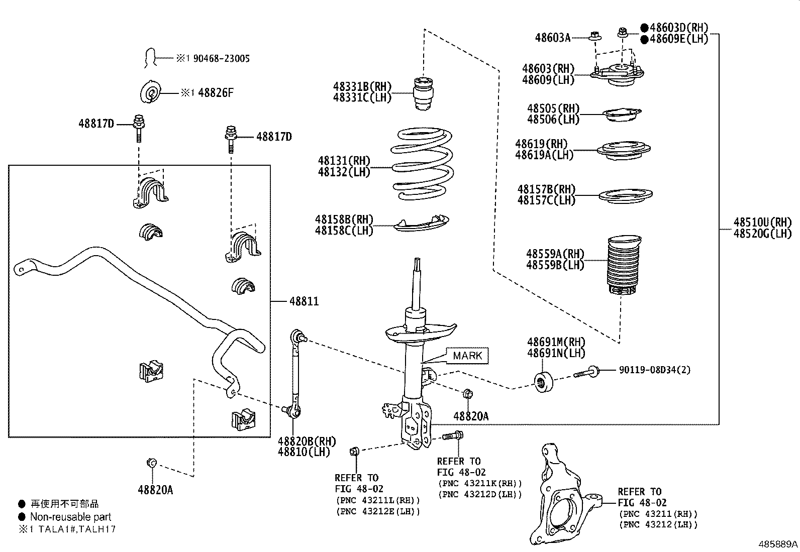 48131-48B10 SPRING, FRONT COIL, RH product image