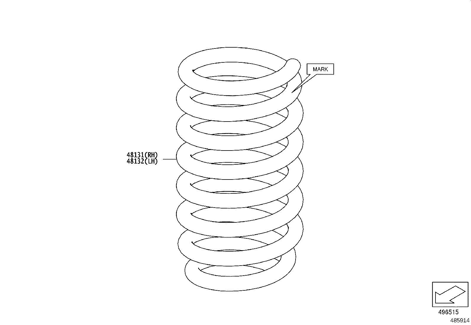 48609-WAA01 SUPPORT SUB-ASSY, FRONT SUSPENSION, RH product image