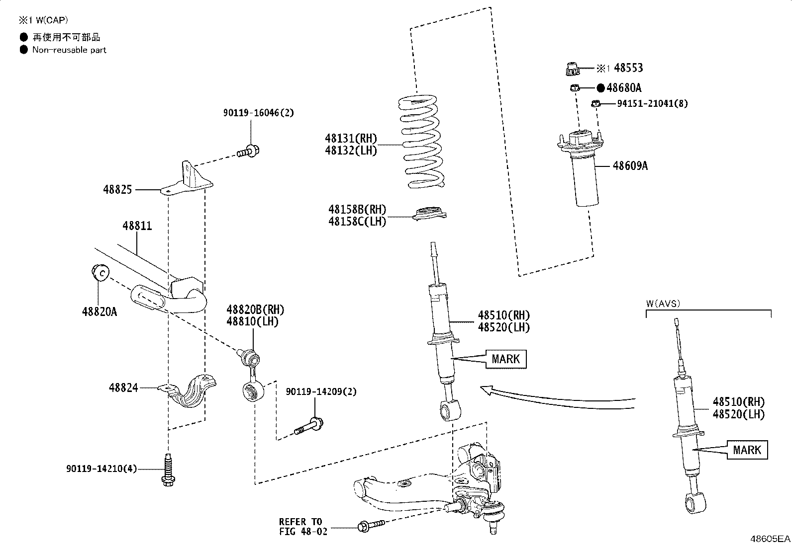 48131-60S51 SPRING, FRONT COIL, RH product image