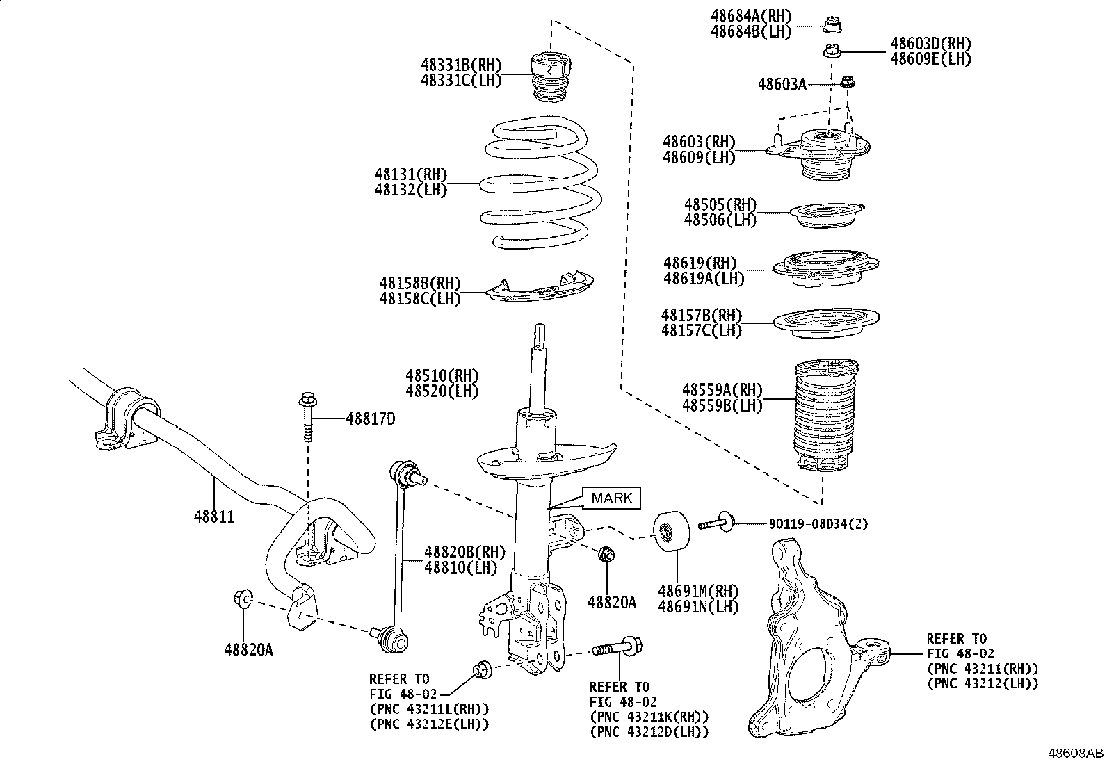 48131-30J80 SPRING, FRONT COIL, RH product image