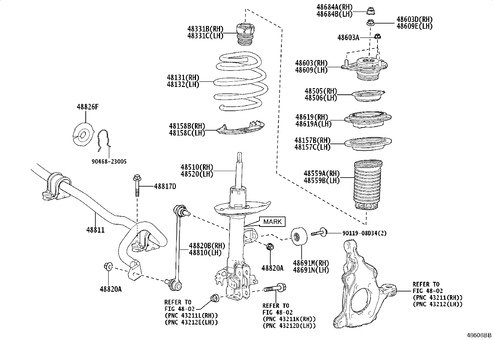 48131-30J80 SPRING, FRONT COIL, RH product image