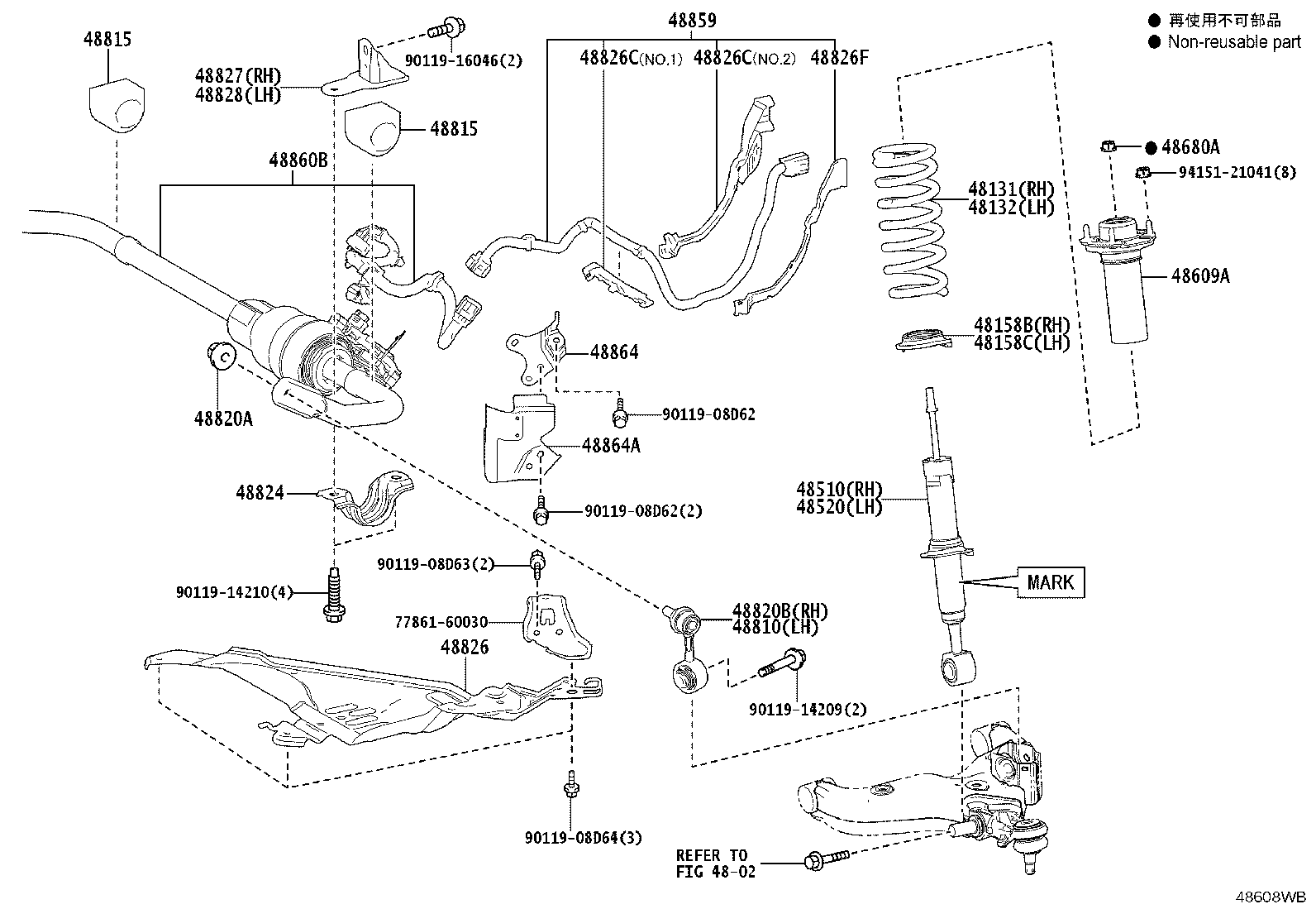 48131-0G160 SPRING, FRONT COIL, RH product image