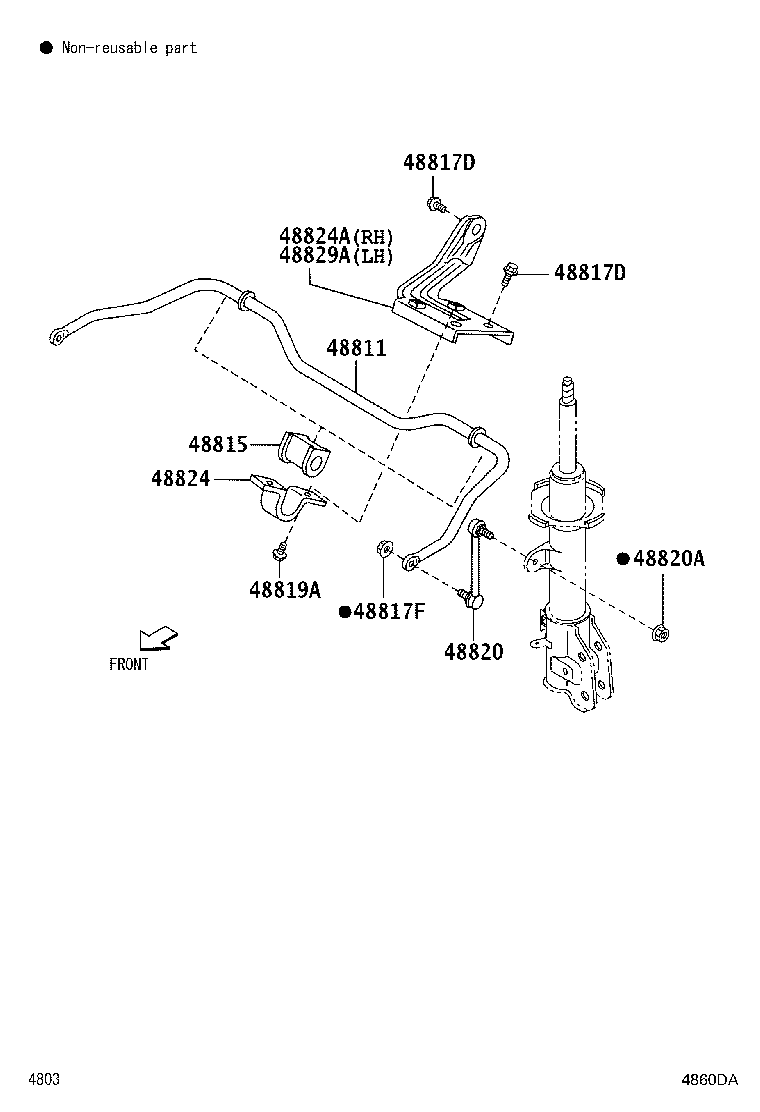 48131-BZ500 SPRING, FRONT COIL, RH product image