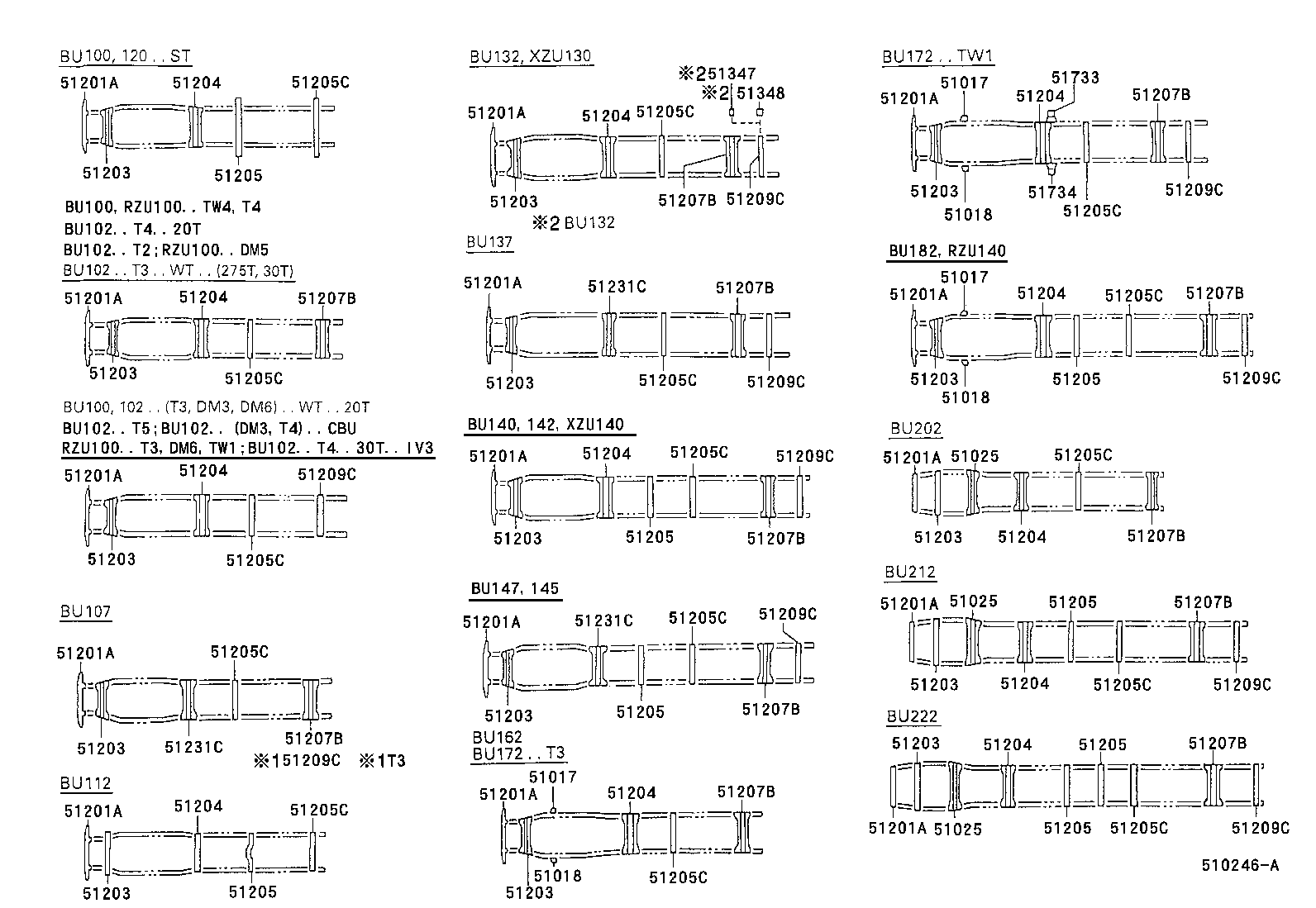 51244-37020 MEMBER SUB-ASSY, ENGINE FRONT MOUNTING product image
