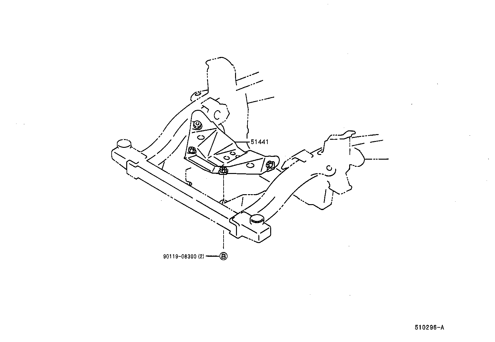 51441-35250 COVER, ENGINE UNDER, NO.1 product image