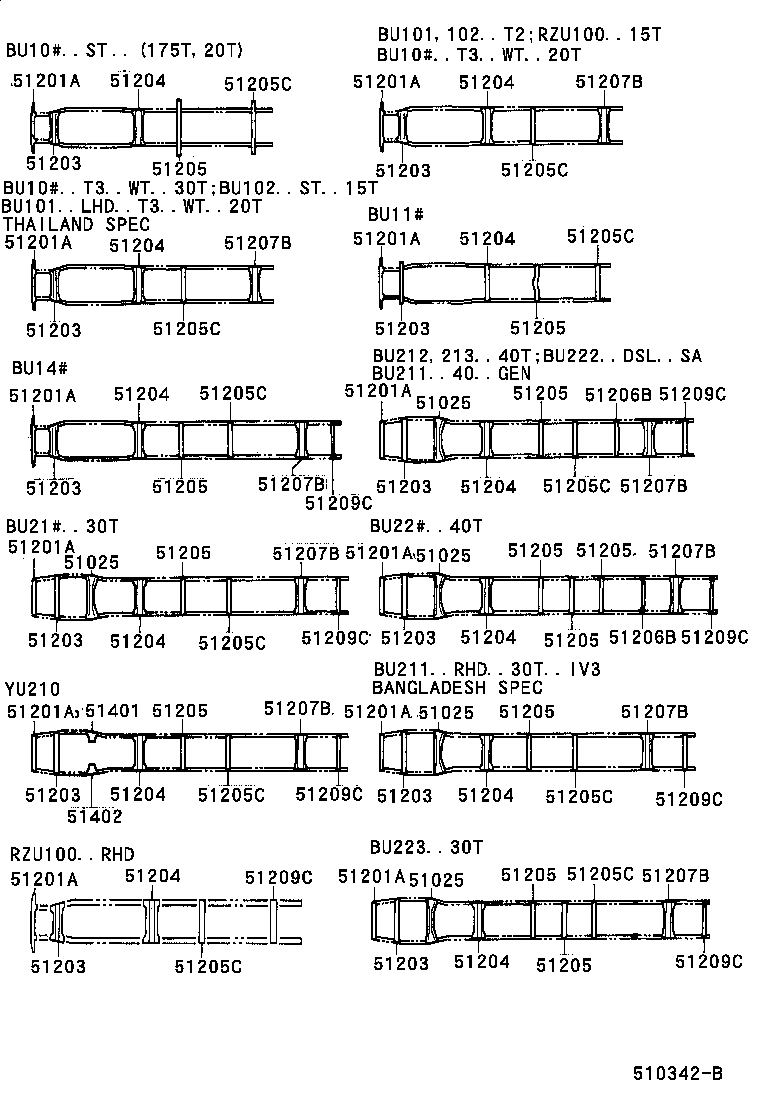 51401-36130 BRACKET SUB-ASSY, ENGINE FRONT MOUNTING, RH product image