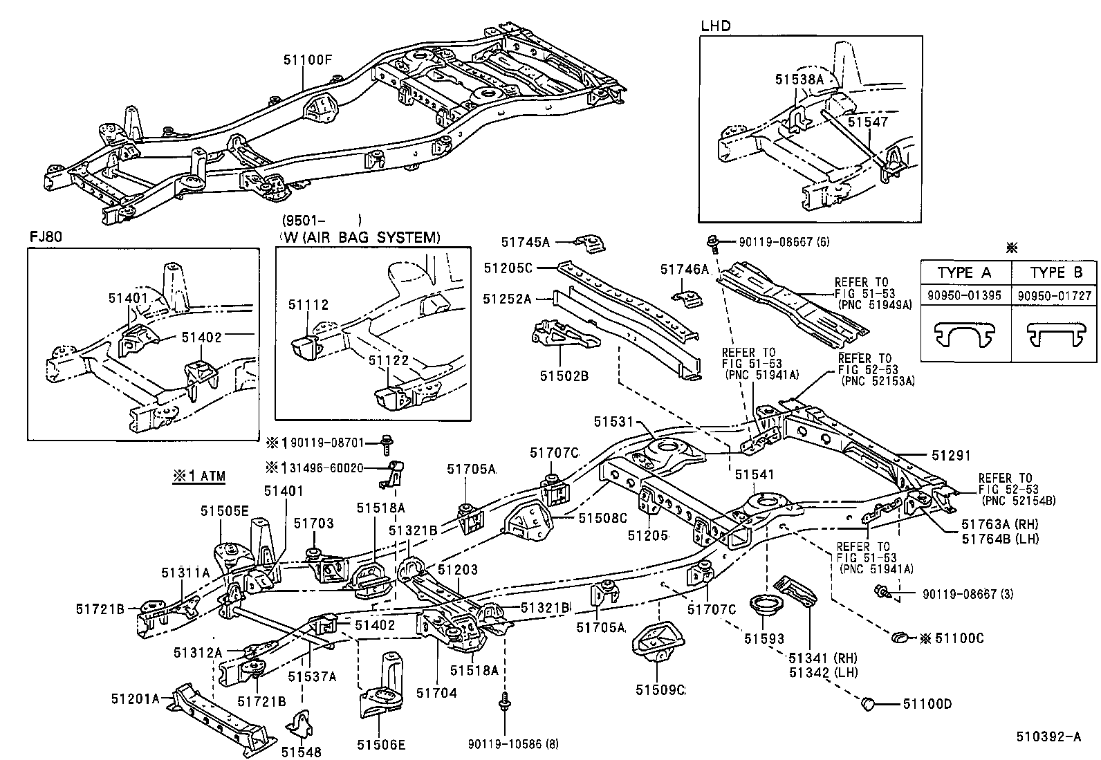51001-6A330 FRAME SUB-ASSY product image
