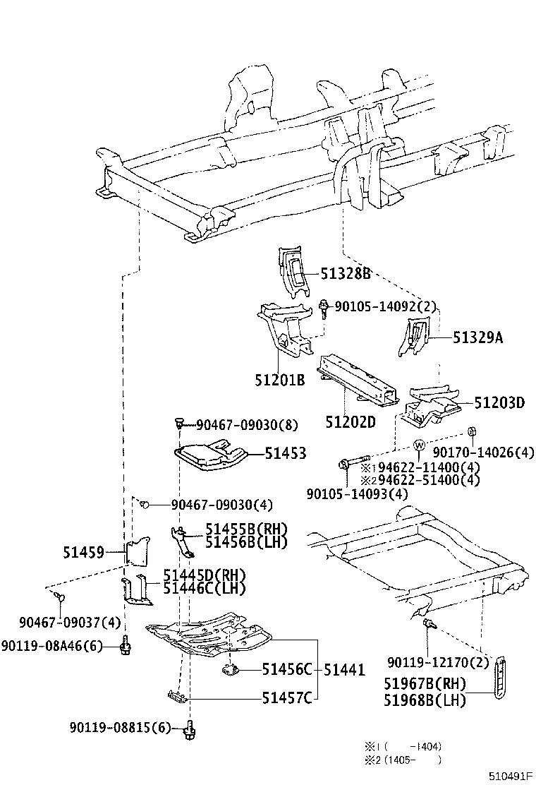 51441-36282 COVER, ENGINE UNDER, NO.1 product image