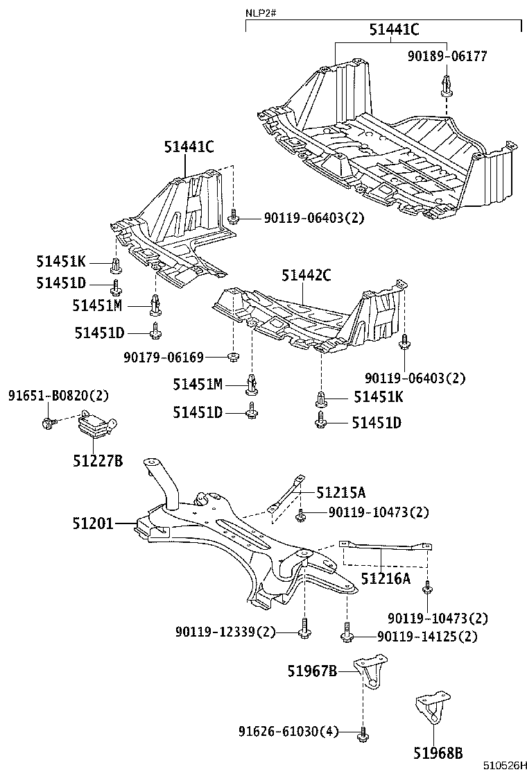 90189-06177 Toyota Reference Part product image