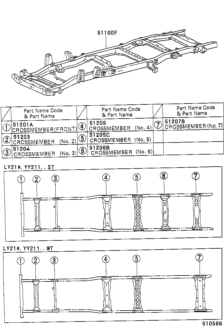 51401-25151 BRACKET SUB-ASSY, ENGINE FRONT MOUNTING, RH product image