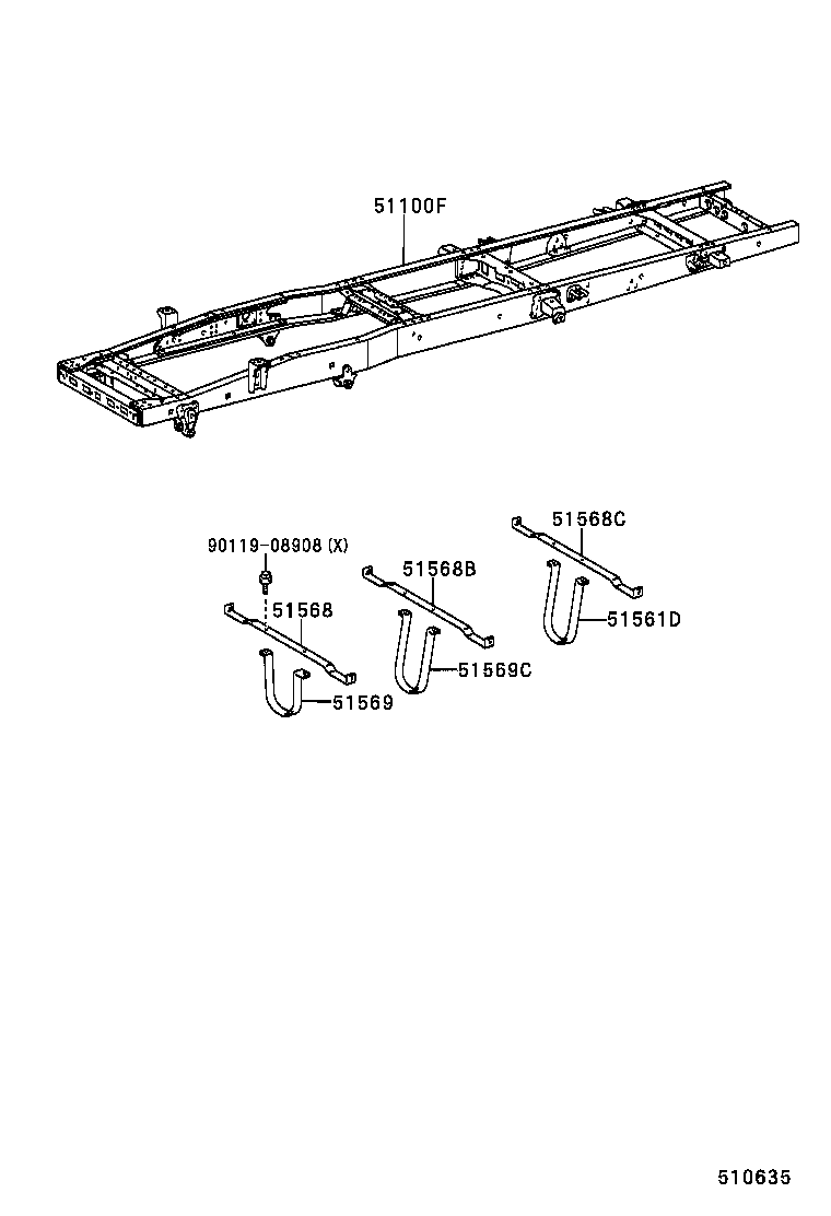 51001-3V020 FRAME SUB-ASSY product image