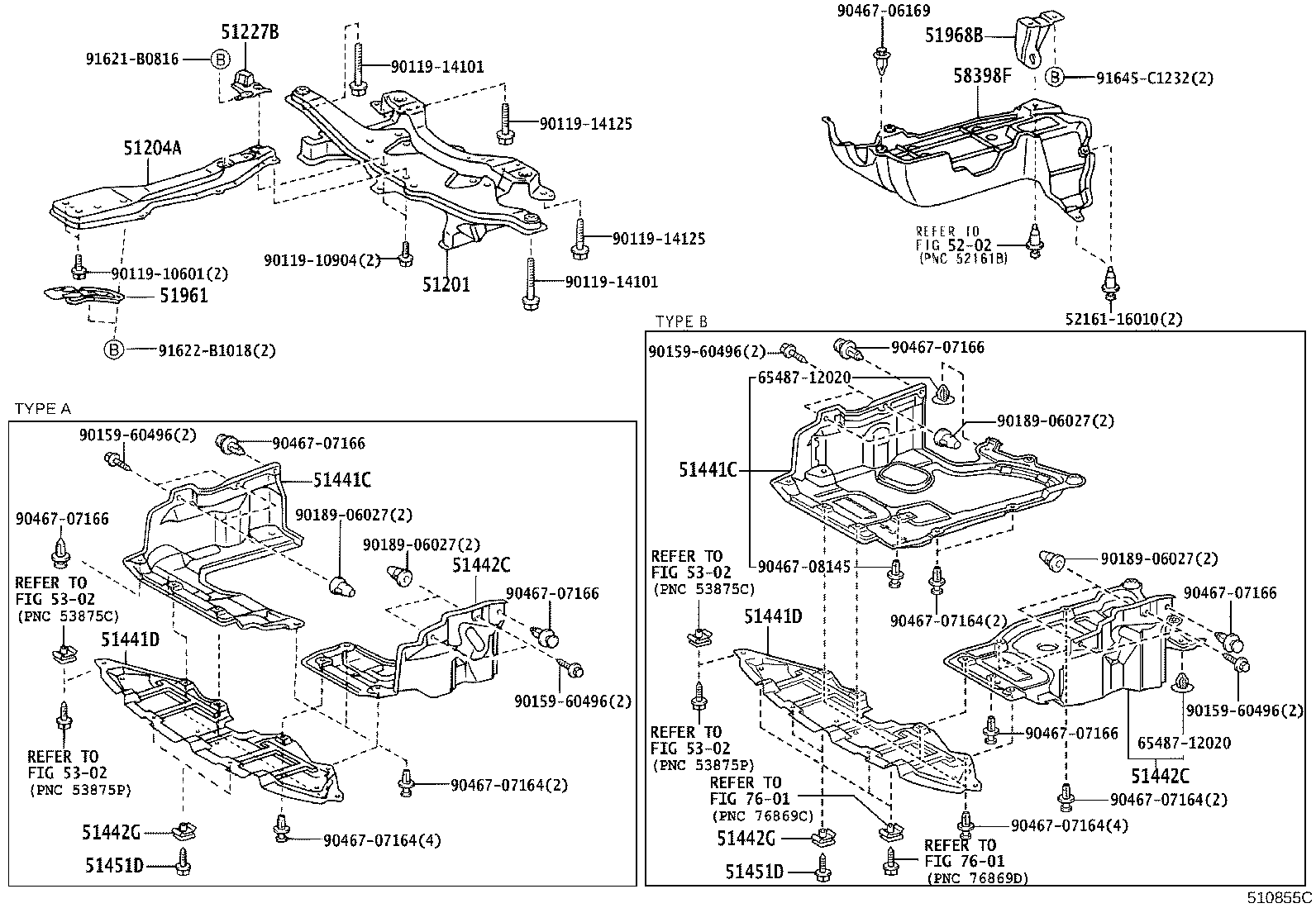 58398-02010 COVER, FLOOR UNDER, NO.1 product image
