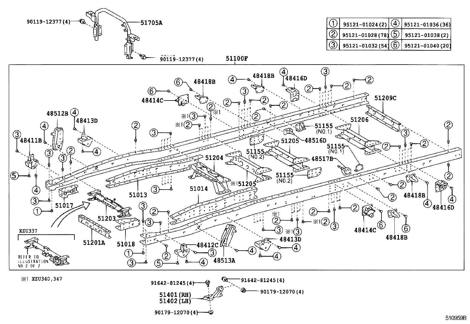 51401-0W010 BRACKET SUB-ASSY, ENGINE FRONT MOUNTING, RH product image
