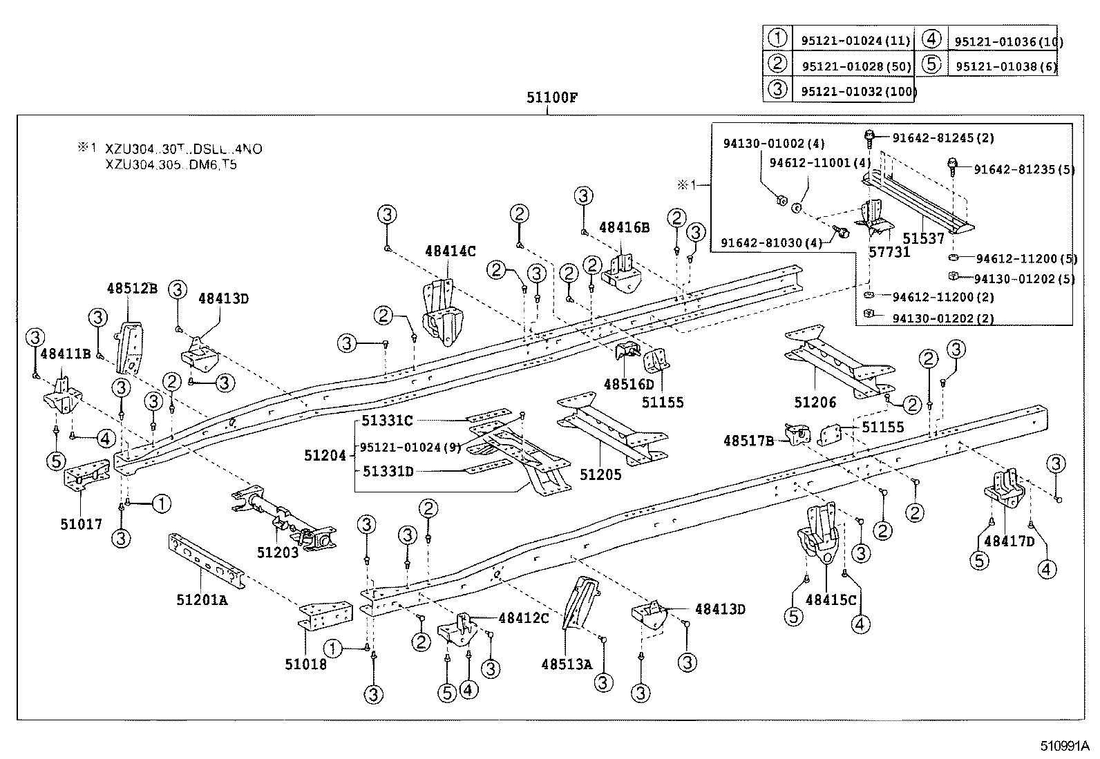 48416-37060 BRACKET, SPRING, NO.4 RH product image