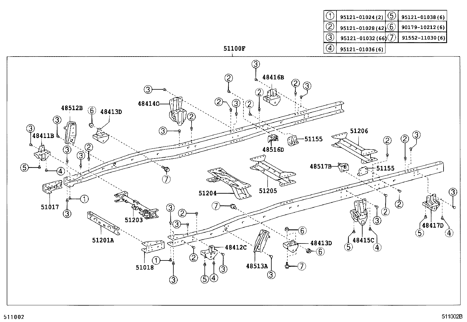 51001-37M52 FRAME SUB-ASSY product image