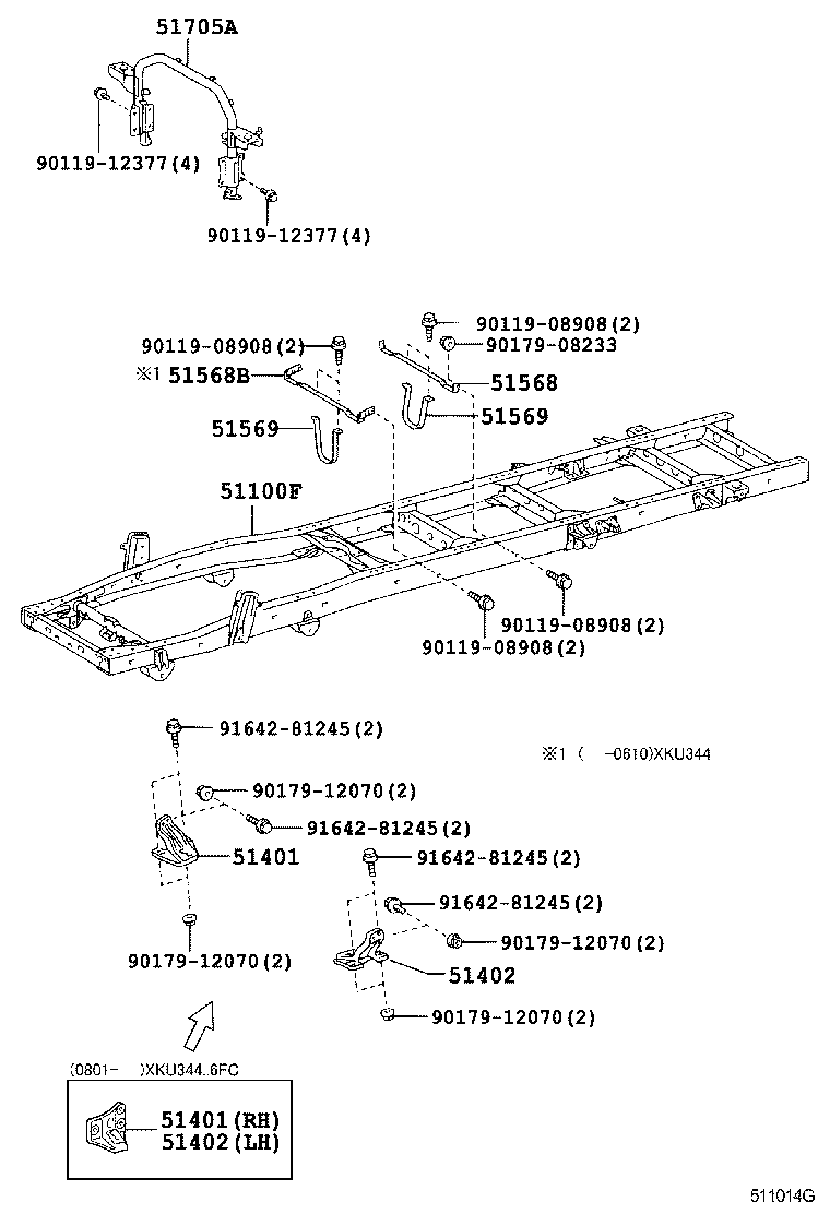 51001-37M52 FRAME SUB-ASSY product image