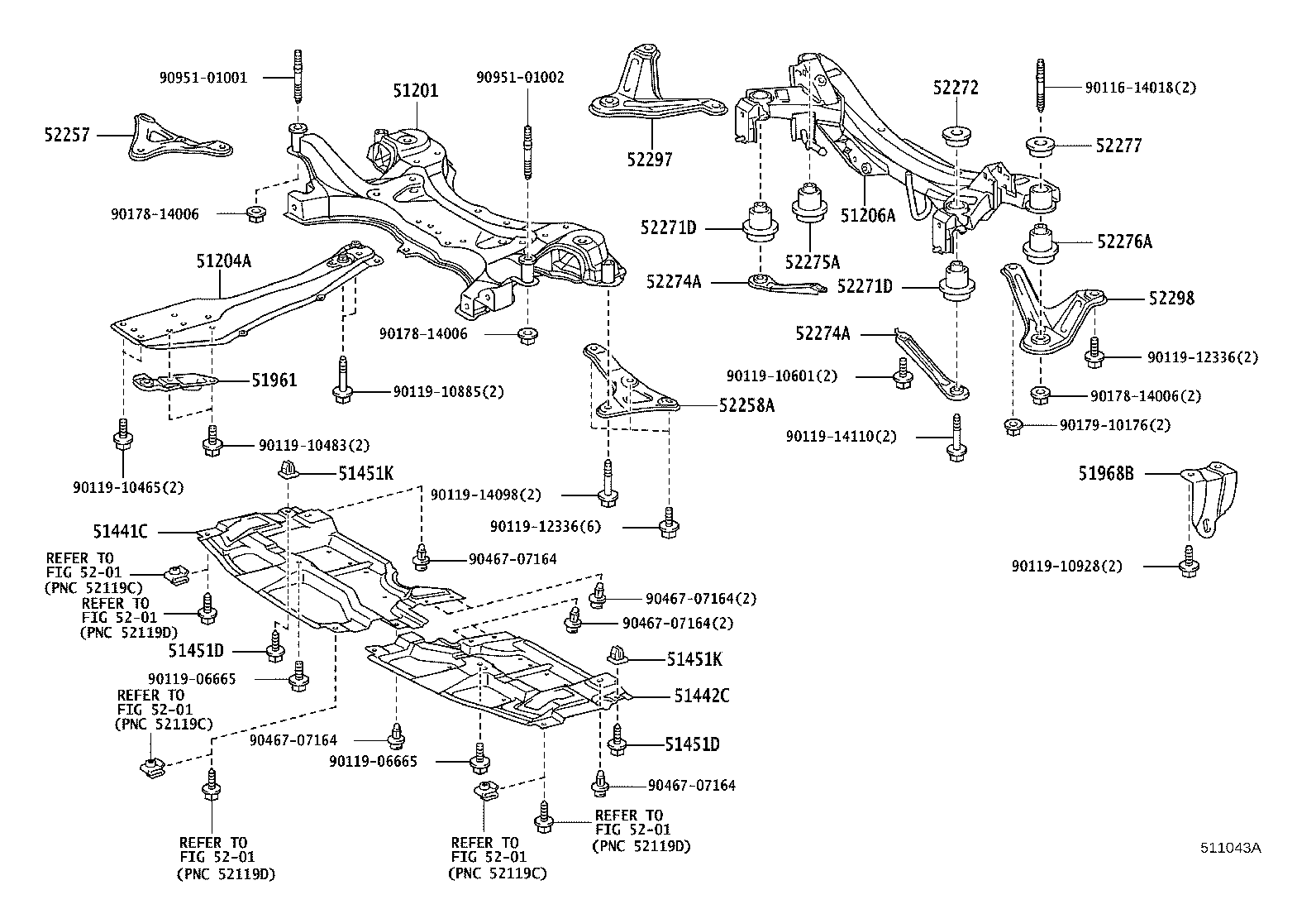 Toyota 90189-06208 Genuine Toyota Part