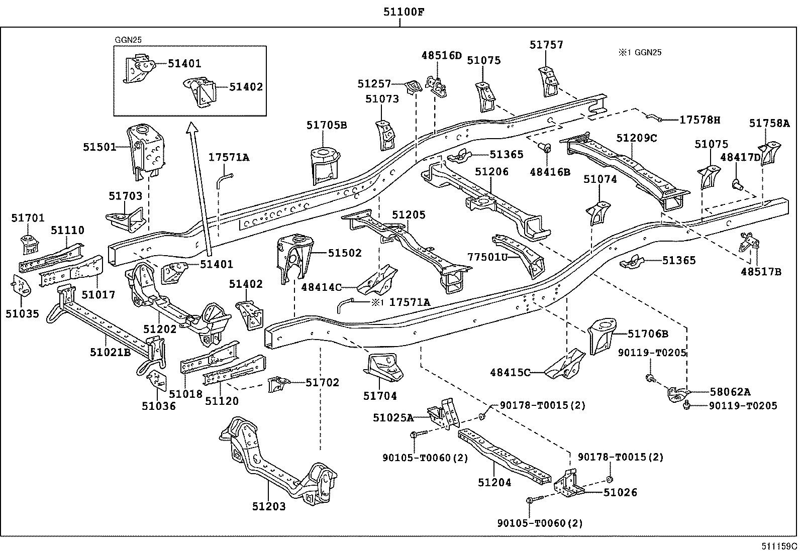 Thumbnail 3 for 51036-0K010