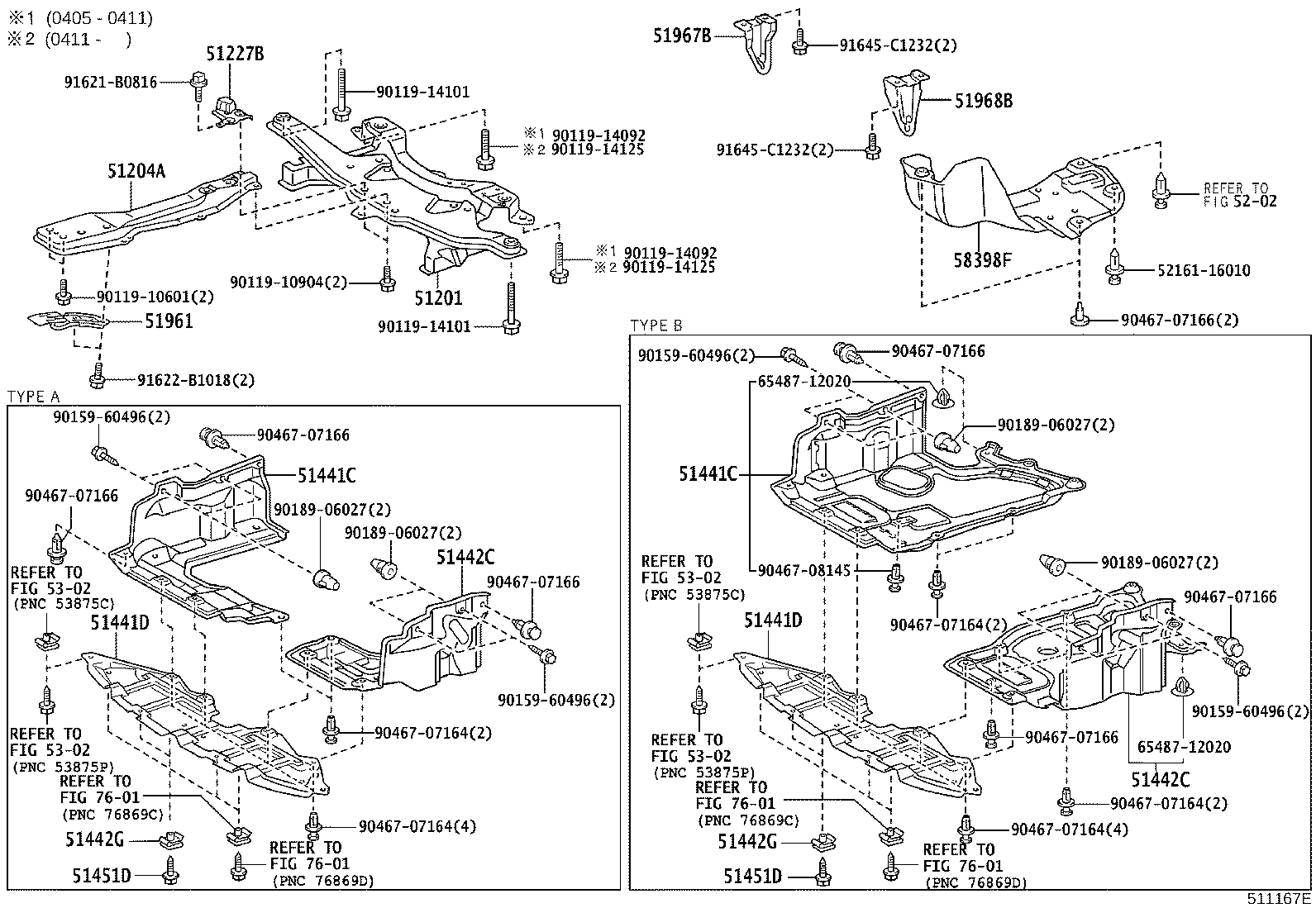 58398-02020 COVER, FLOOR UNDER, NO.1 product image