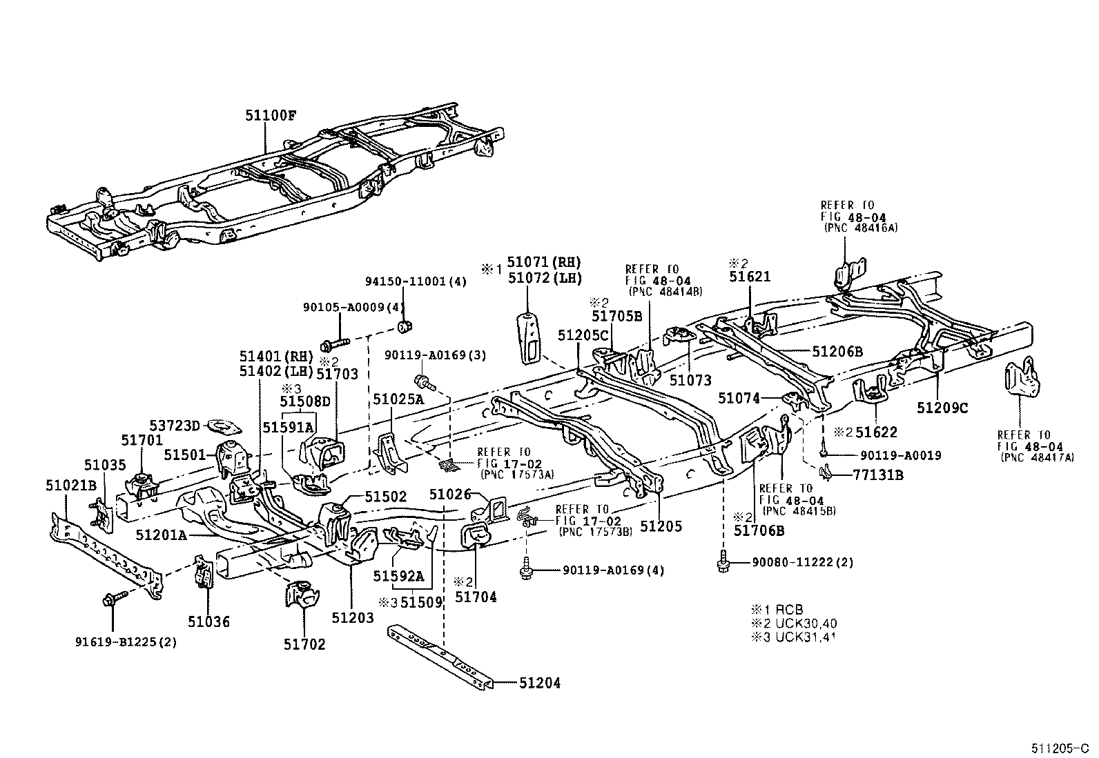 Thumbnail 2 for 51036-0C010