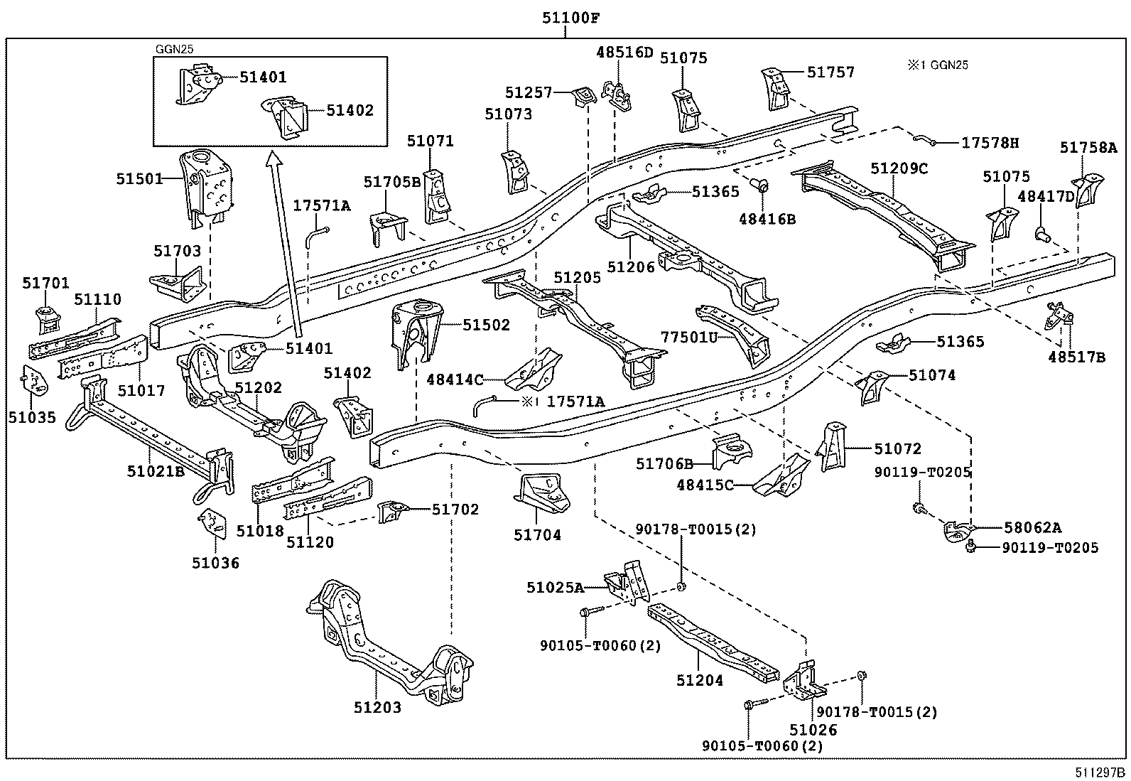 Thumbnail 4 for 51036-0K010