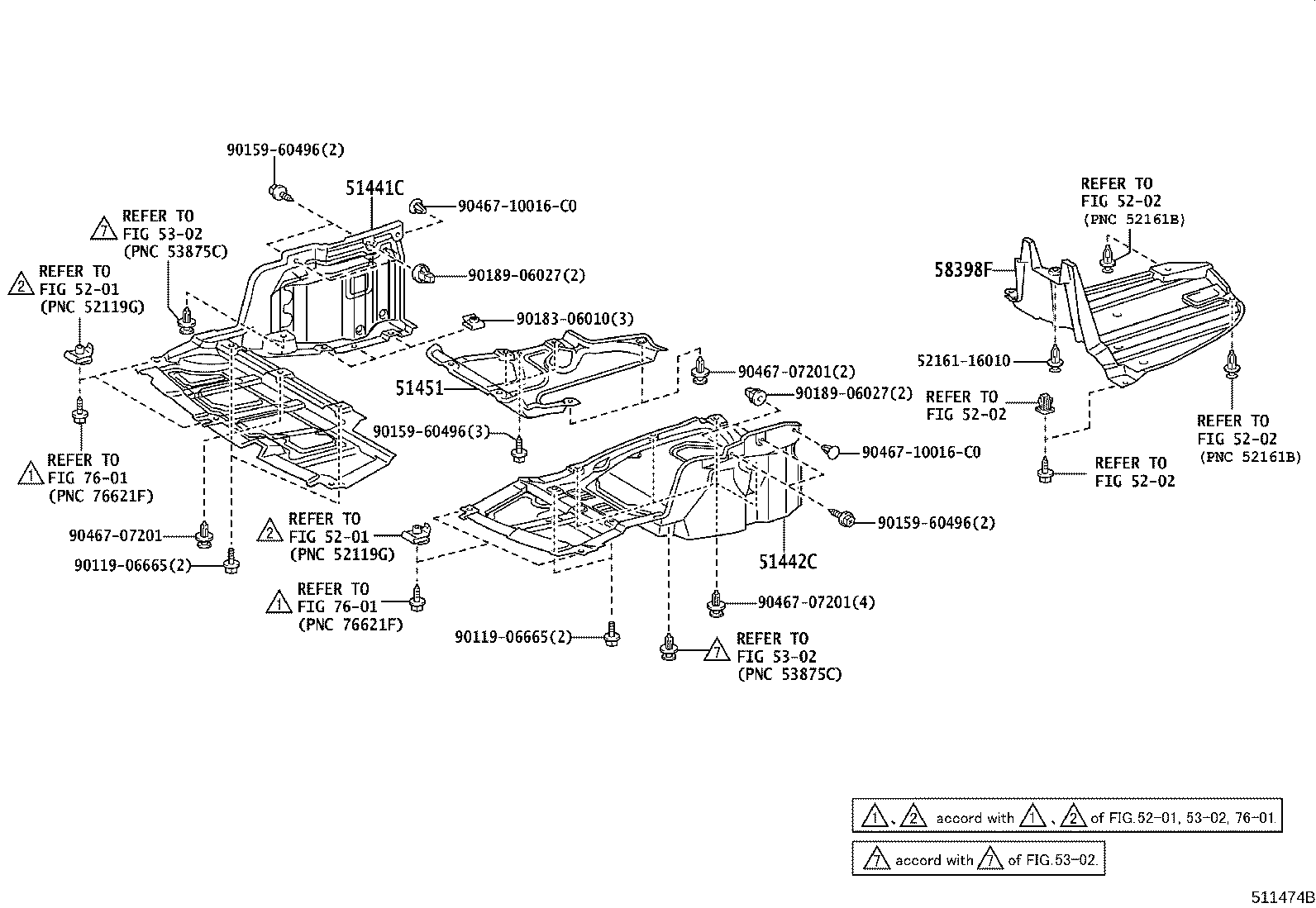 51227-05021 DAMPER, FRONT SUSPENSION MEMBER DYNAMIC product image