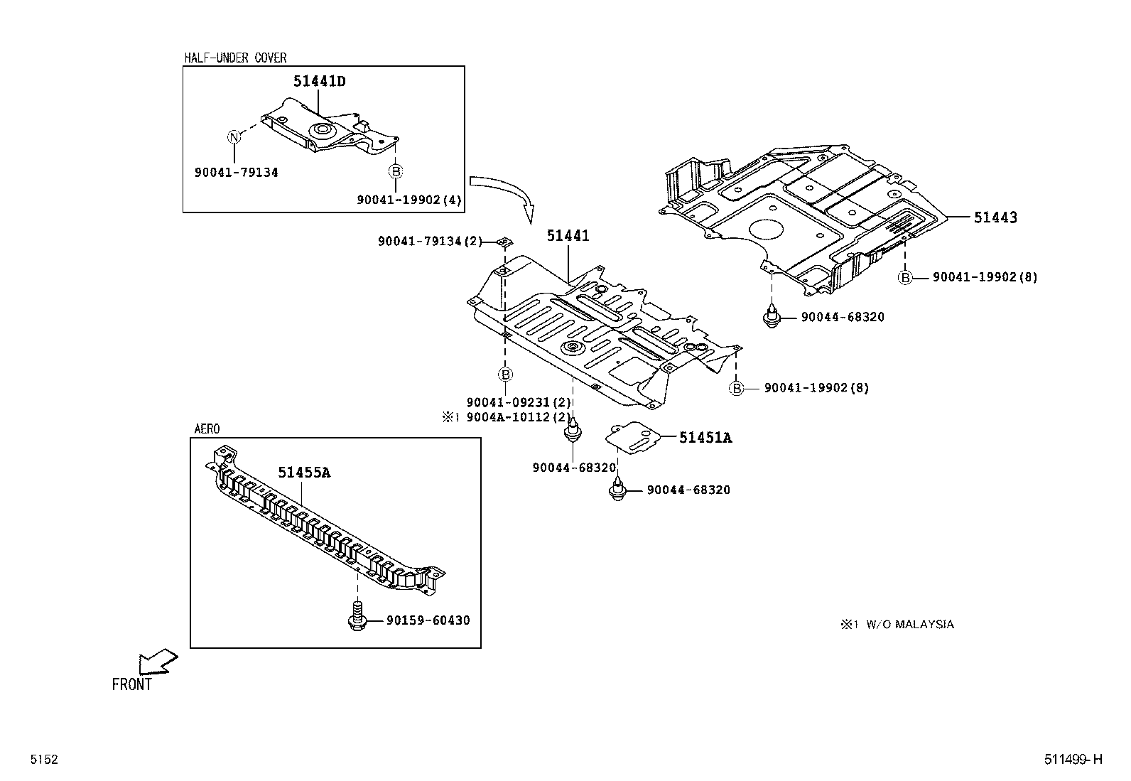 Thumbnail 3 for 51455-BZ010