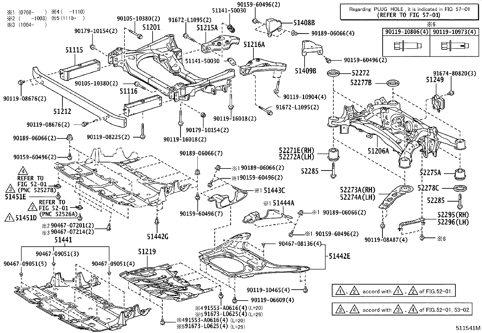 51212-50031 CROSSMEMBER, FRONT SUSPENSION, LOWER product image