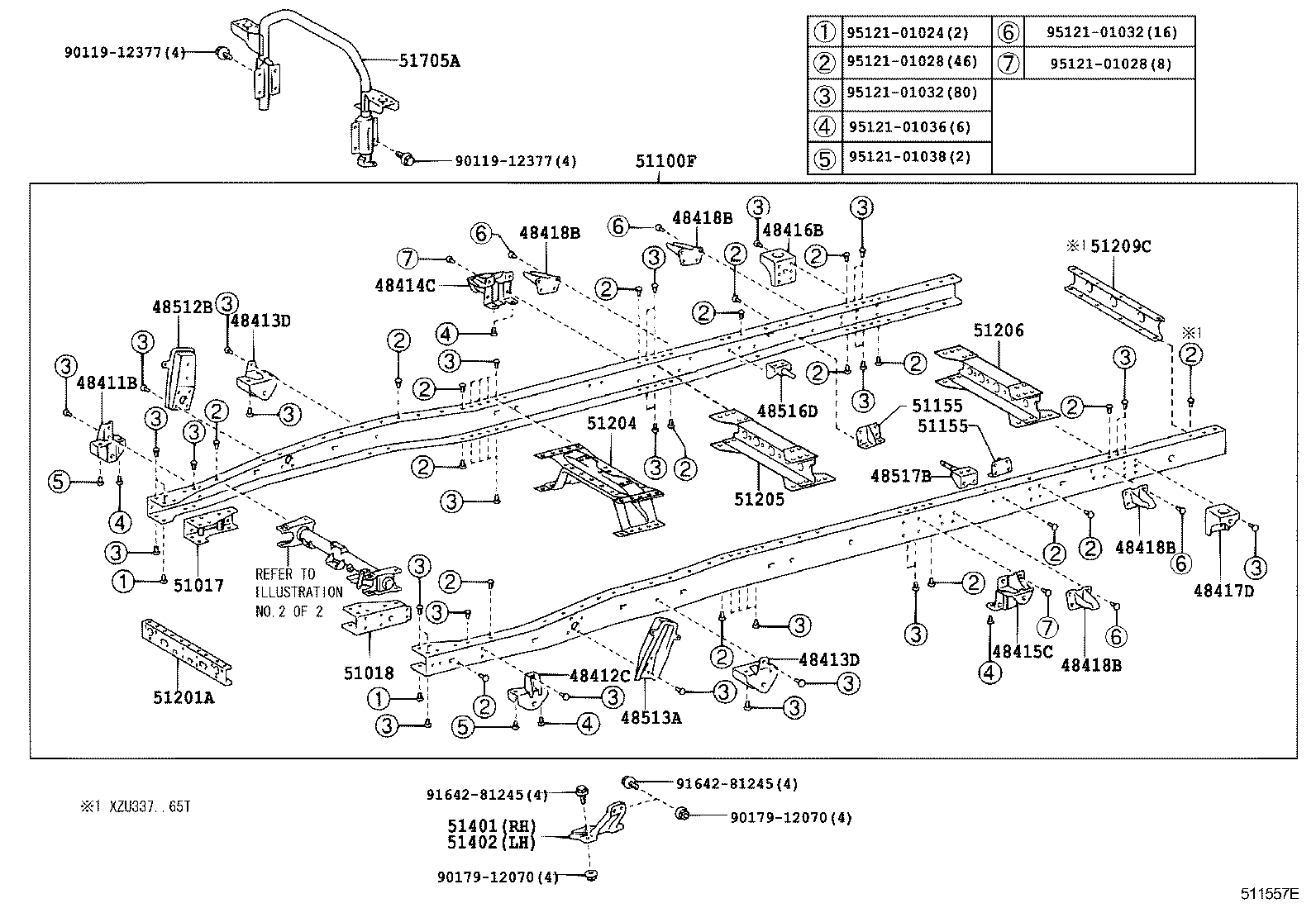51401-0W010 BRACKET SUB-ASSY, ENGINE FRONT MOUNTING, RH product image
