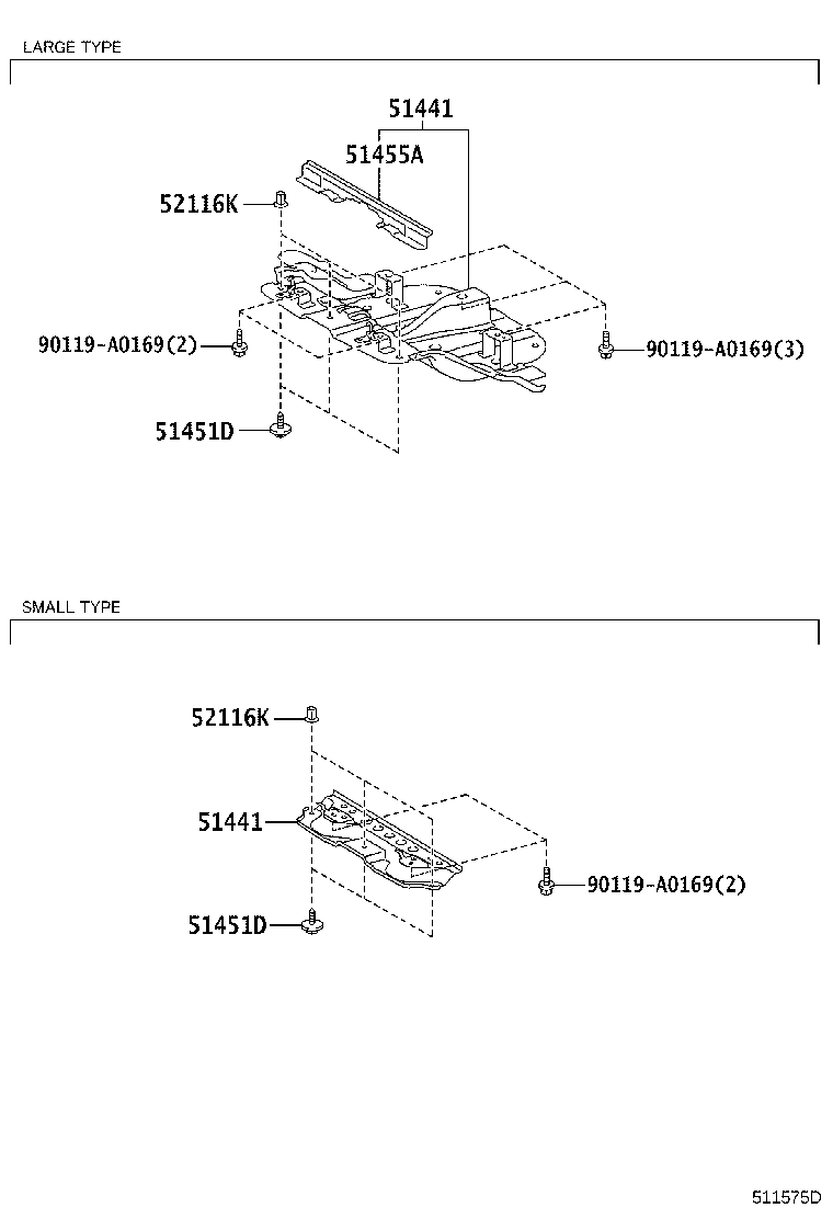 Toyota 51410-0C030 COVER, ENGINE UNDER, NO.1