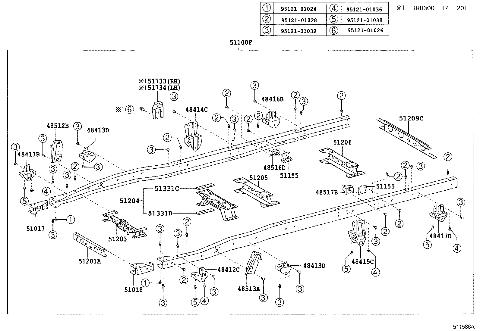 51001-37F62 FRAME SUB-ASSY product image
