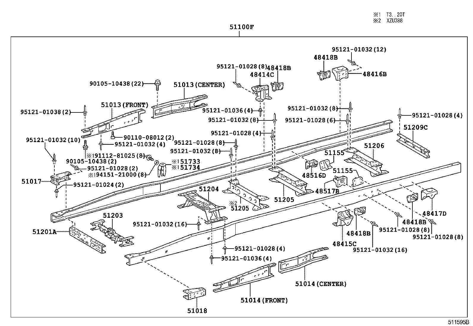 51001-37F62 FRAME SUB-ASSY product image