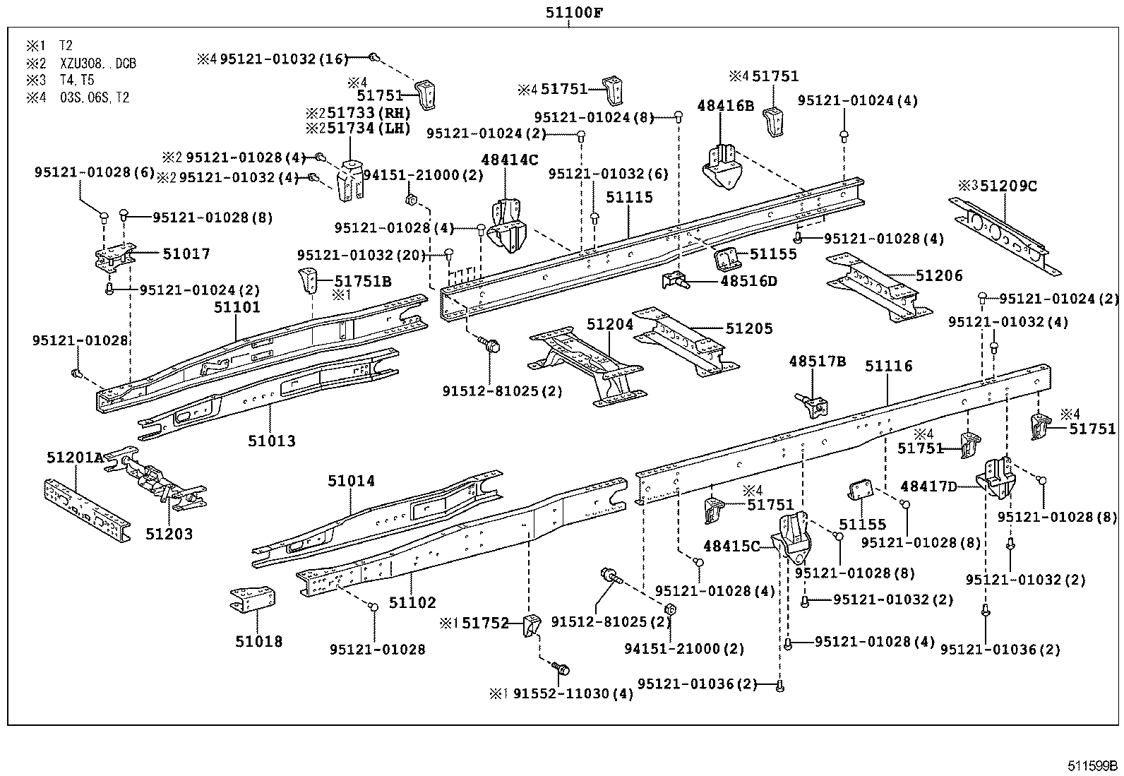 51001-37F62 FRAME SUB-ASSY product image