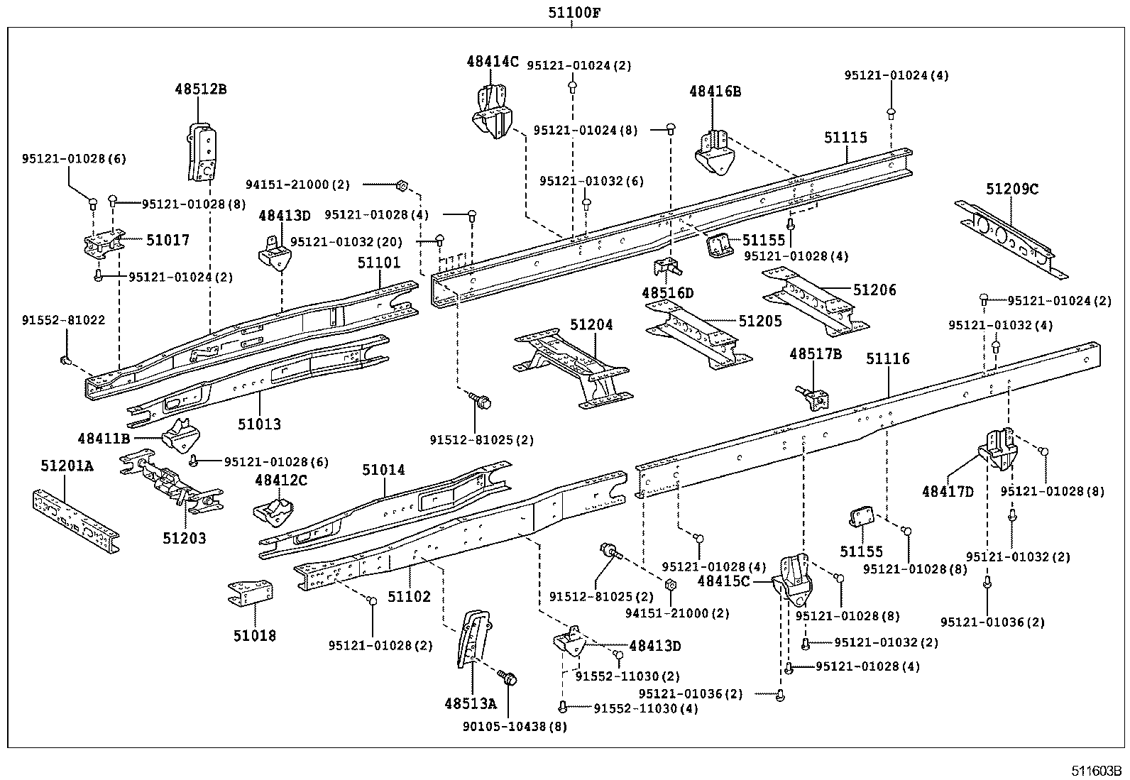 51001-37F62 FRAME SUB-ASSY product image