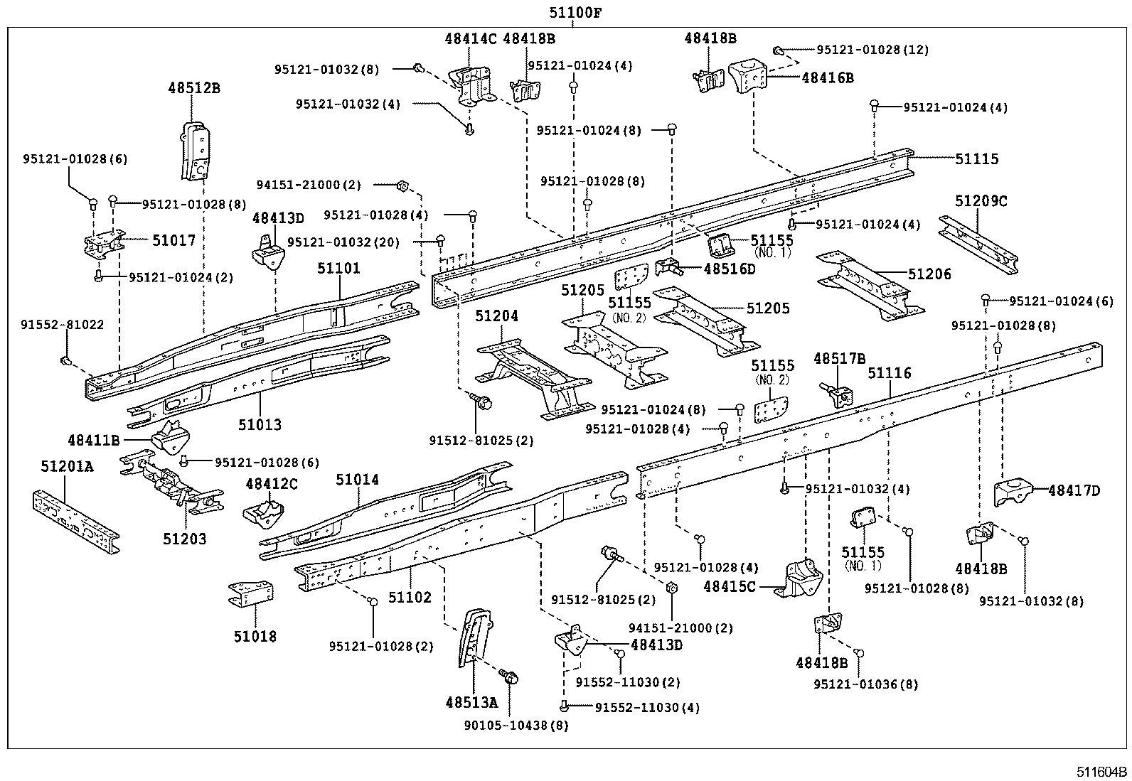 51001-37F62 FRAME SUB-ASSY product image