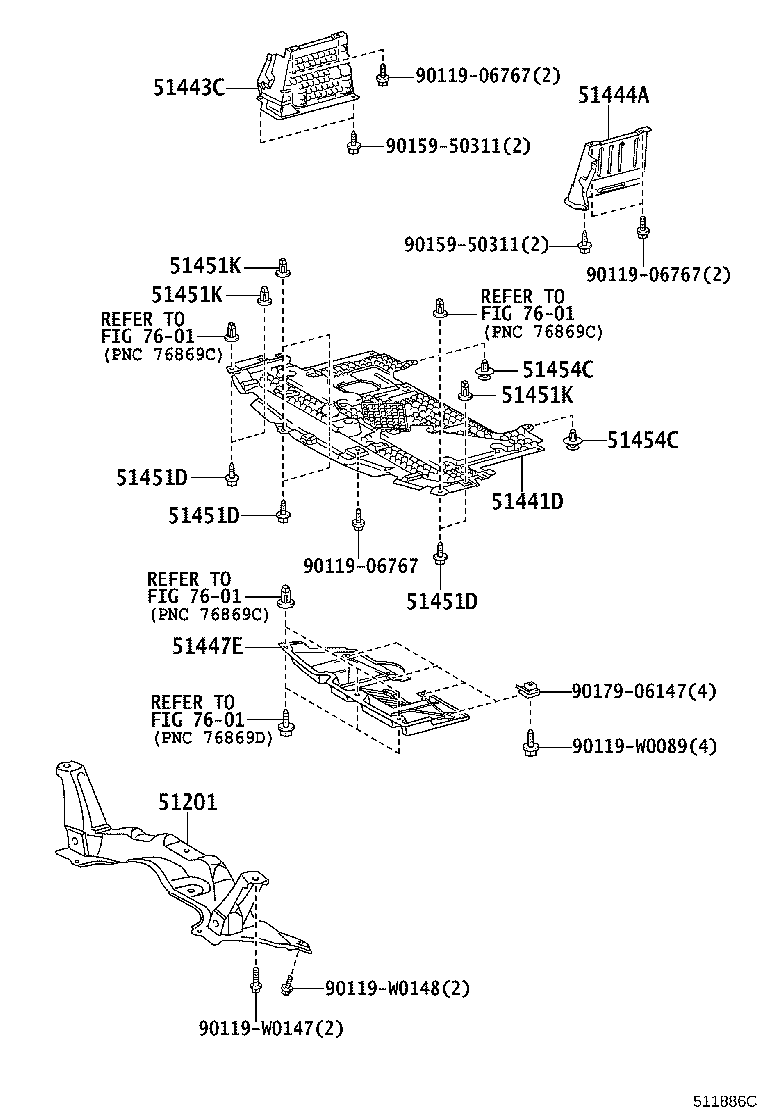 Thumbnail 3 for 51444-0D010