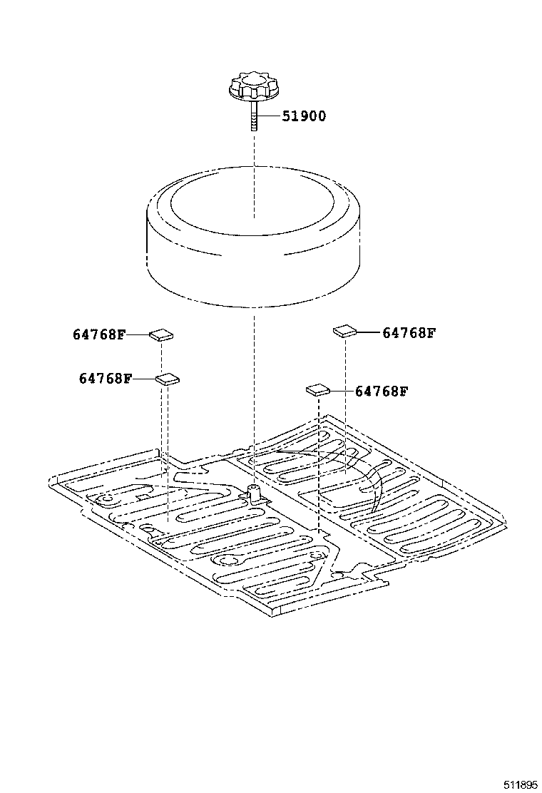 64778-22030 STOPPER, JACK COVER product image
