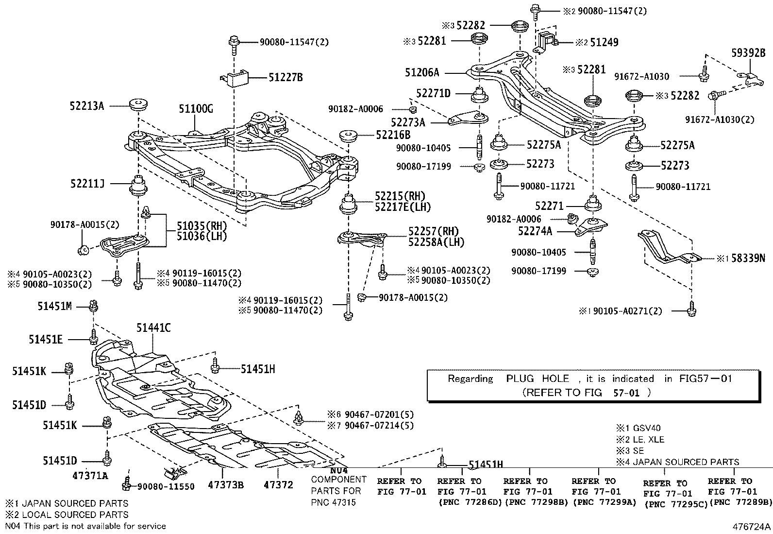 Toyota 90159-60525 Genuine Toyota Part