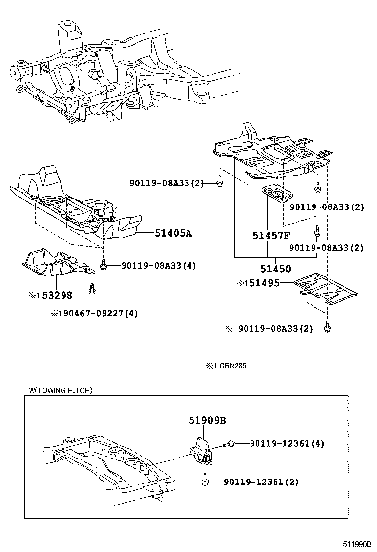 52812-35010 DUCT, COOL AIR INTAKE product image
