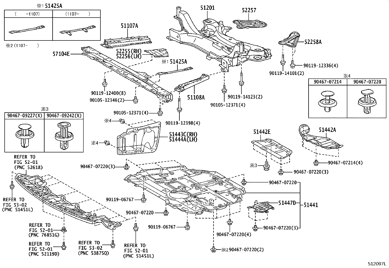 53689-WY050 BRACE, FRONT SUSPENSION, LOWER CENTER product image