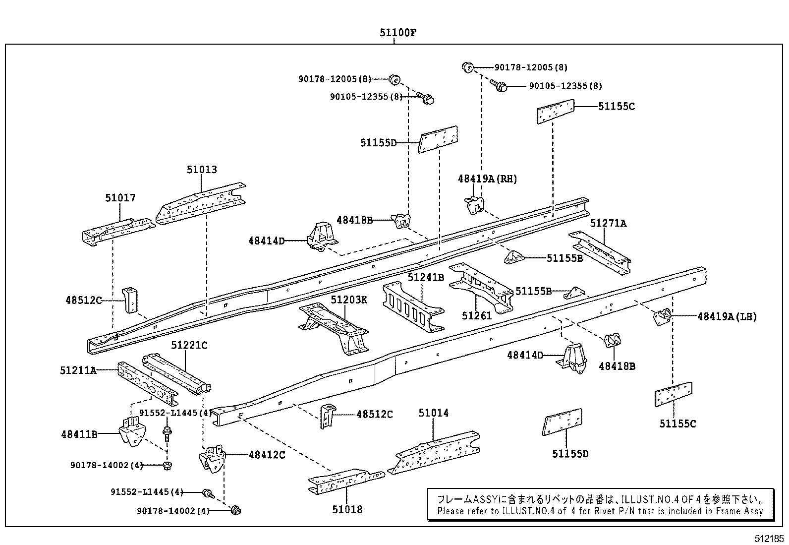 51002-37A10 FRAME SUB-ASSY product image