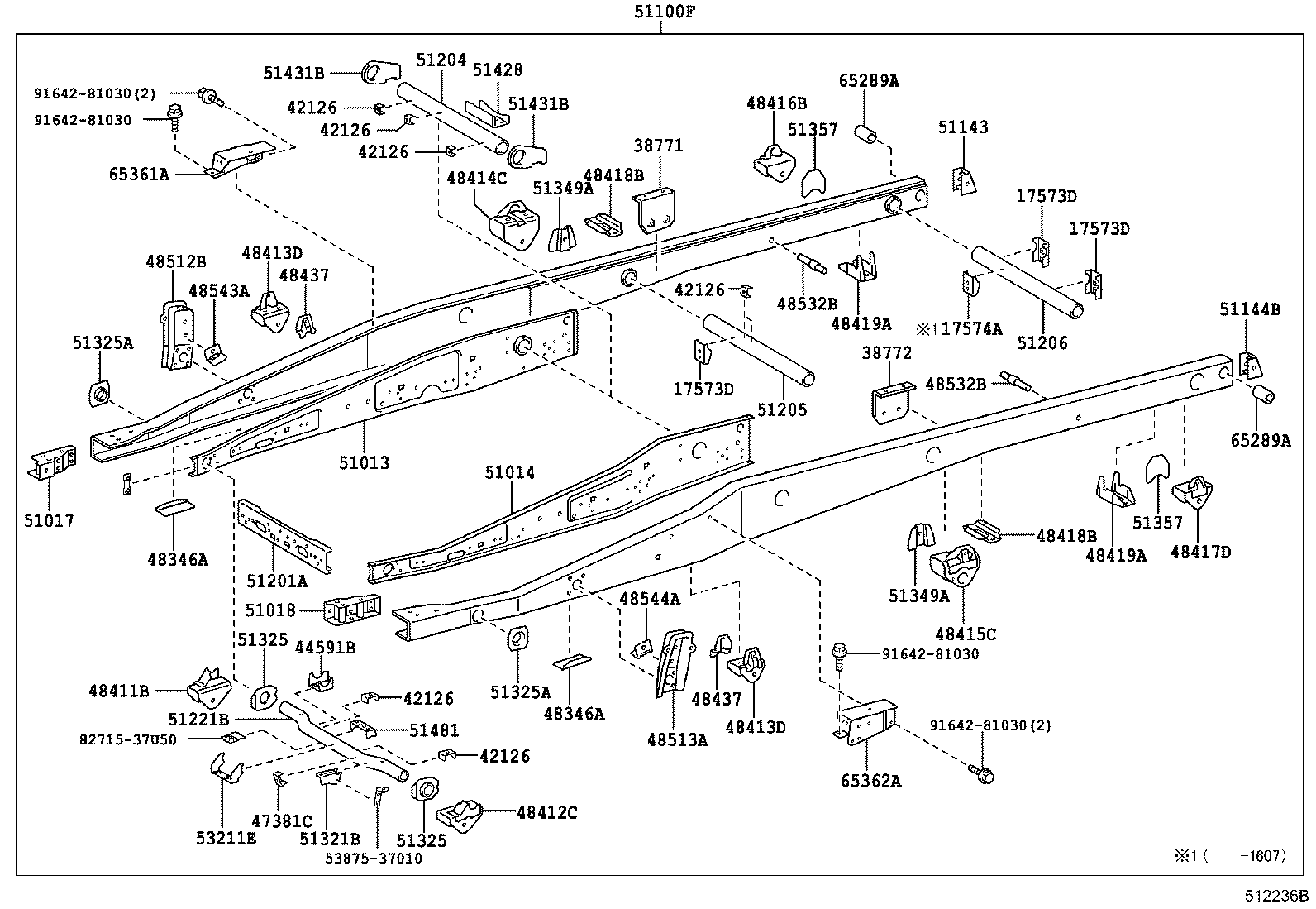 51002-3VG80 FRAME SUB-ASSY product image