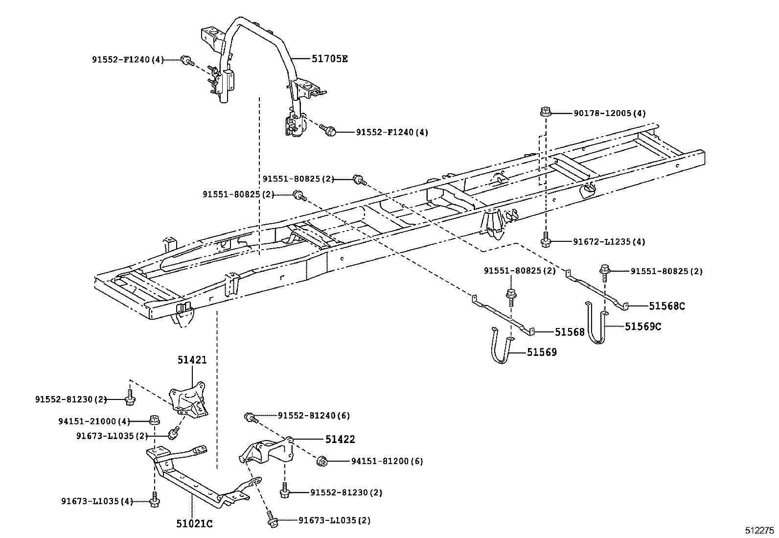 51002-3VB60 FRAME SUB-ASSY product image