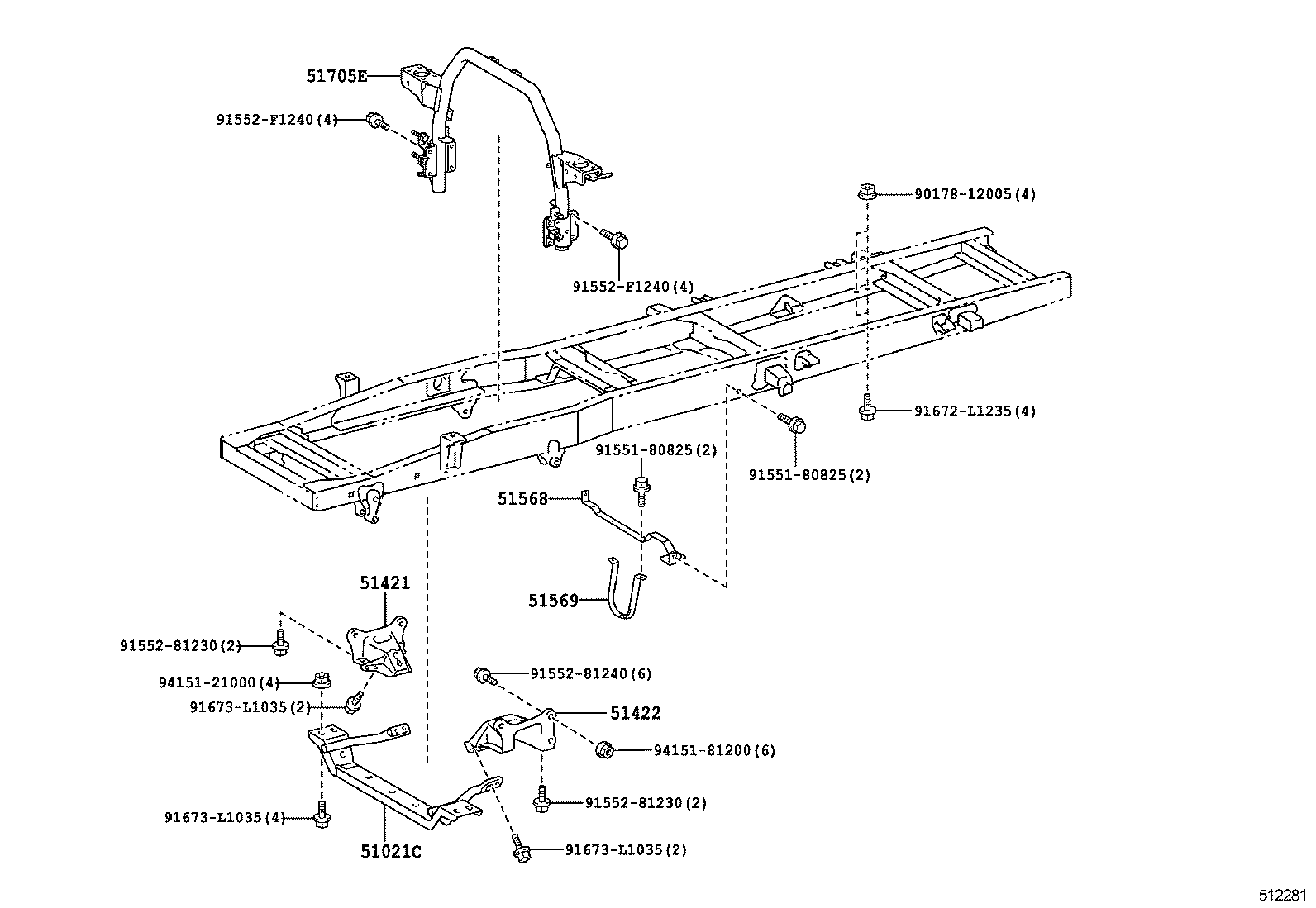 51002-3VB60 FRAME SUB-ASSY product image