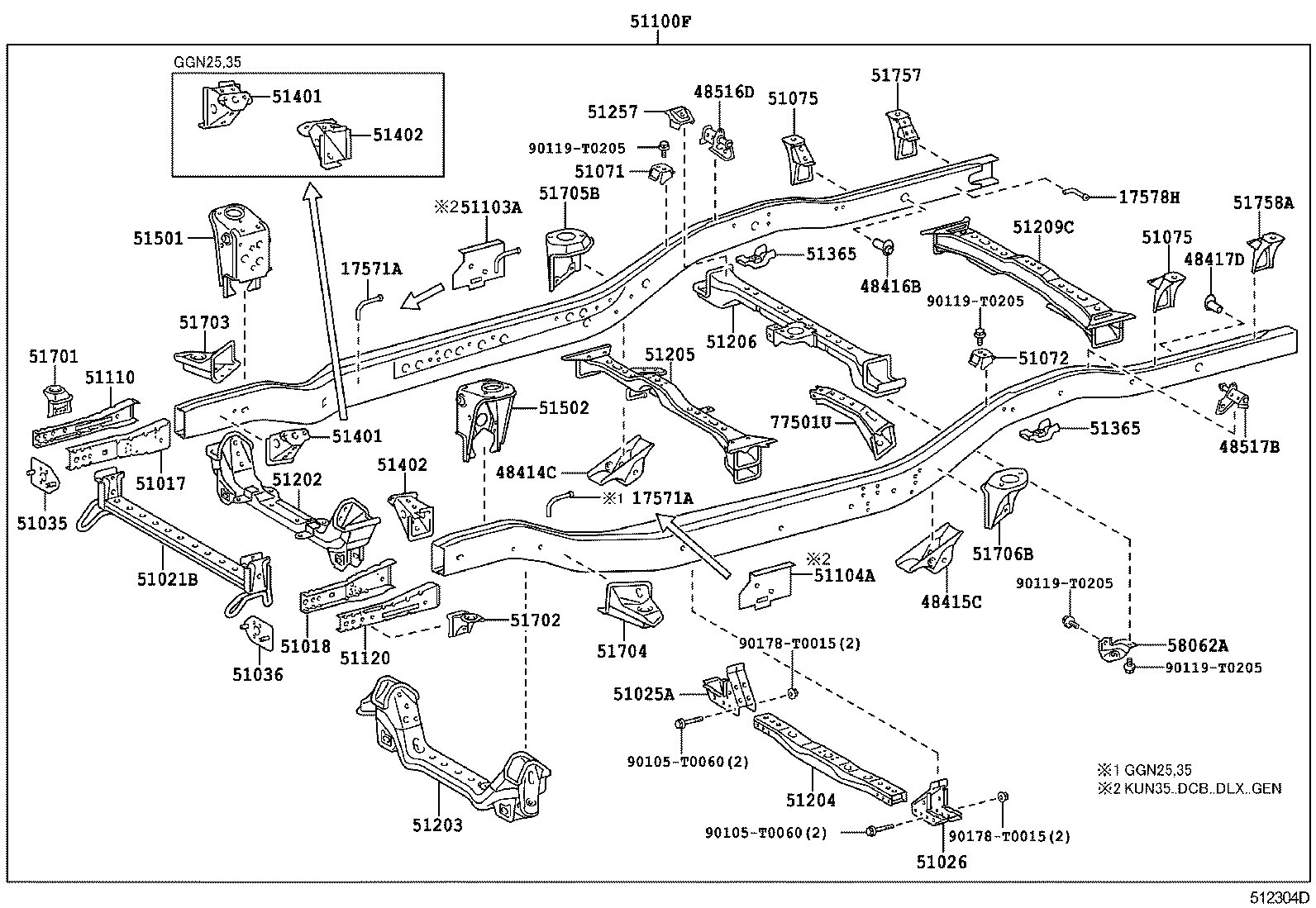 Thumbnail 2 for 51001-0K375