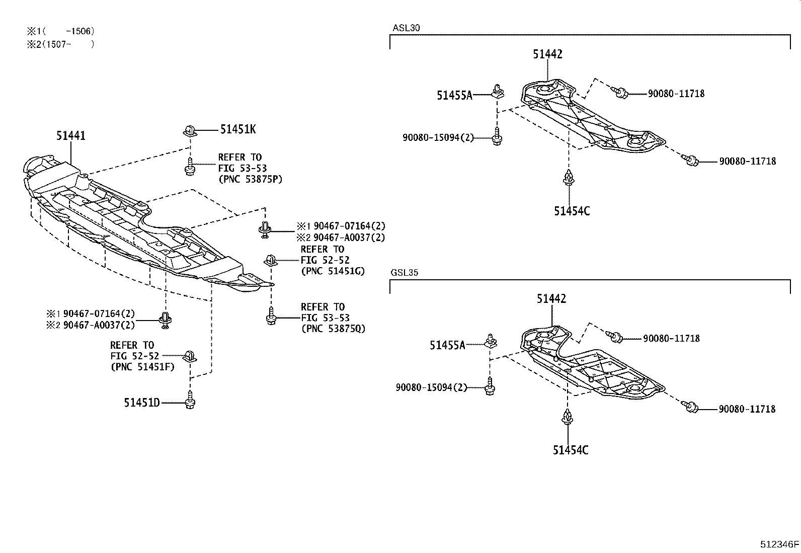 51441-08050 COVER, ENGINE UNDER, NO.1 product image