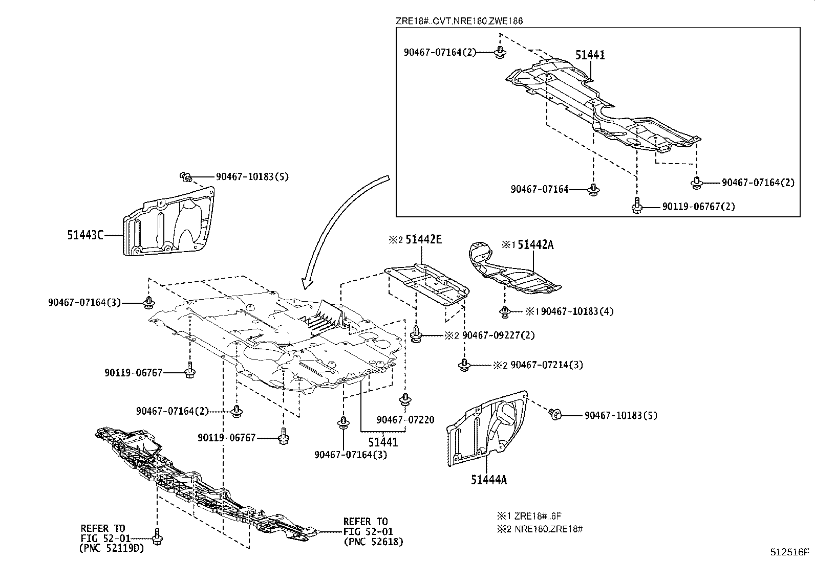 51206-75022 MEMBER SUB-ASSY, REAR SUSPENSION product image